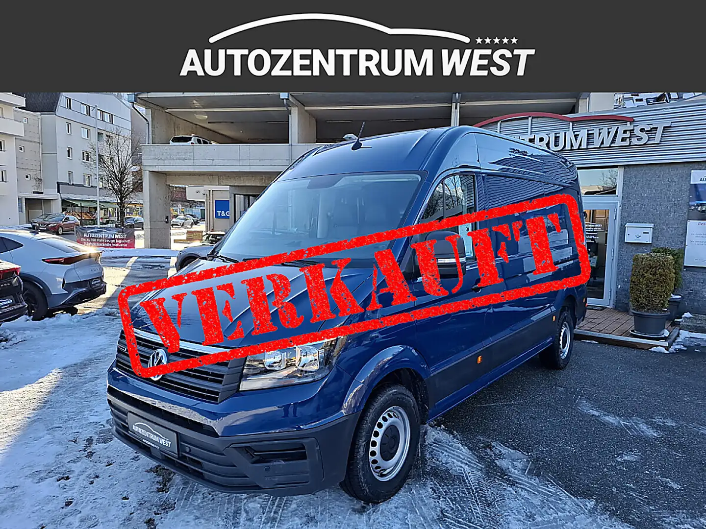 Volkswagen Crafter Crafter 35 Kasten MR L3H3 2,0-TDI  Aut. *4Motio... Blau - 1