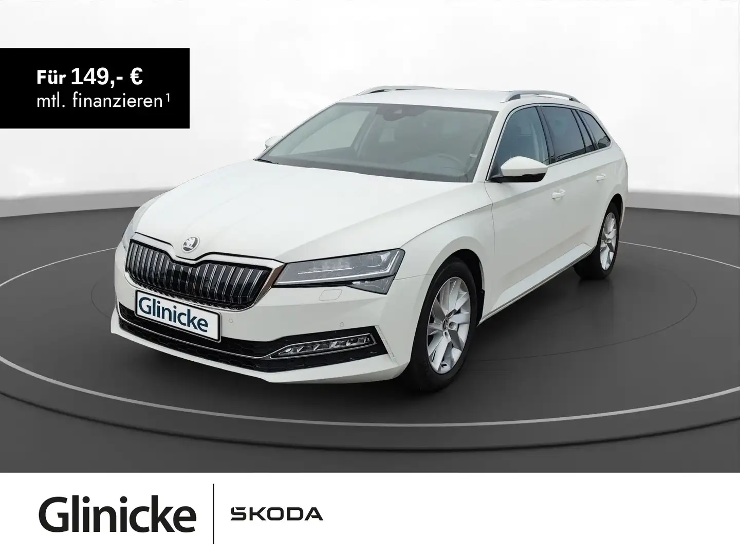 Skoda Superb Combi 1,4 TSI Style iV Weiß - 1
