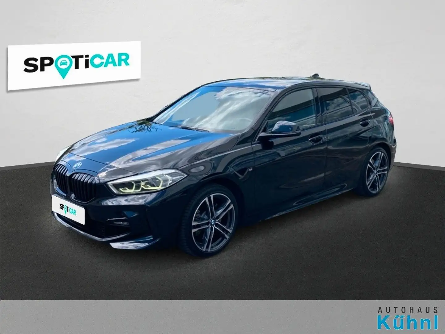 BMW 120 d xDrive M Sport/Autom./NAVI Plus/AHK/DAB/LED Noir - 1