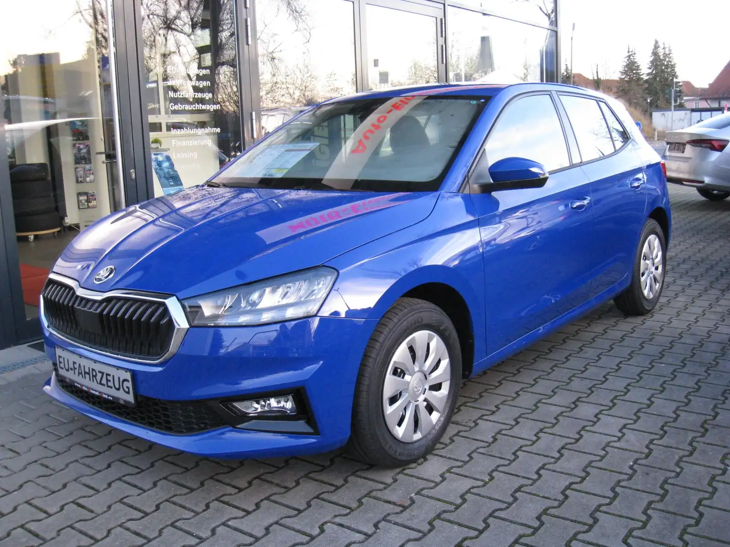 Skoda Fabia IV 1.0TSI ESSENCE PLUS Bleu - 2