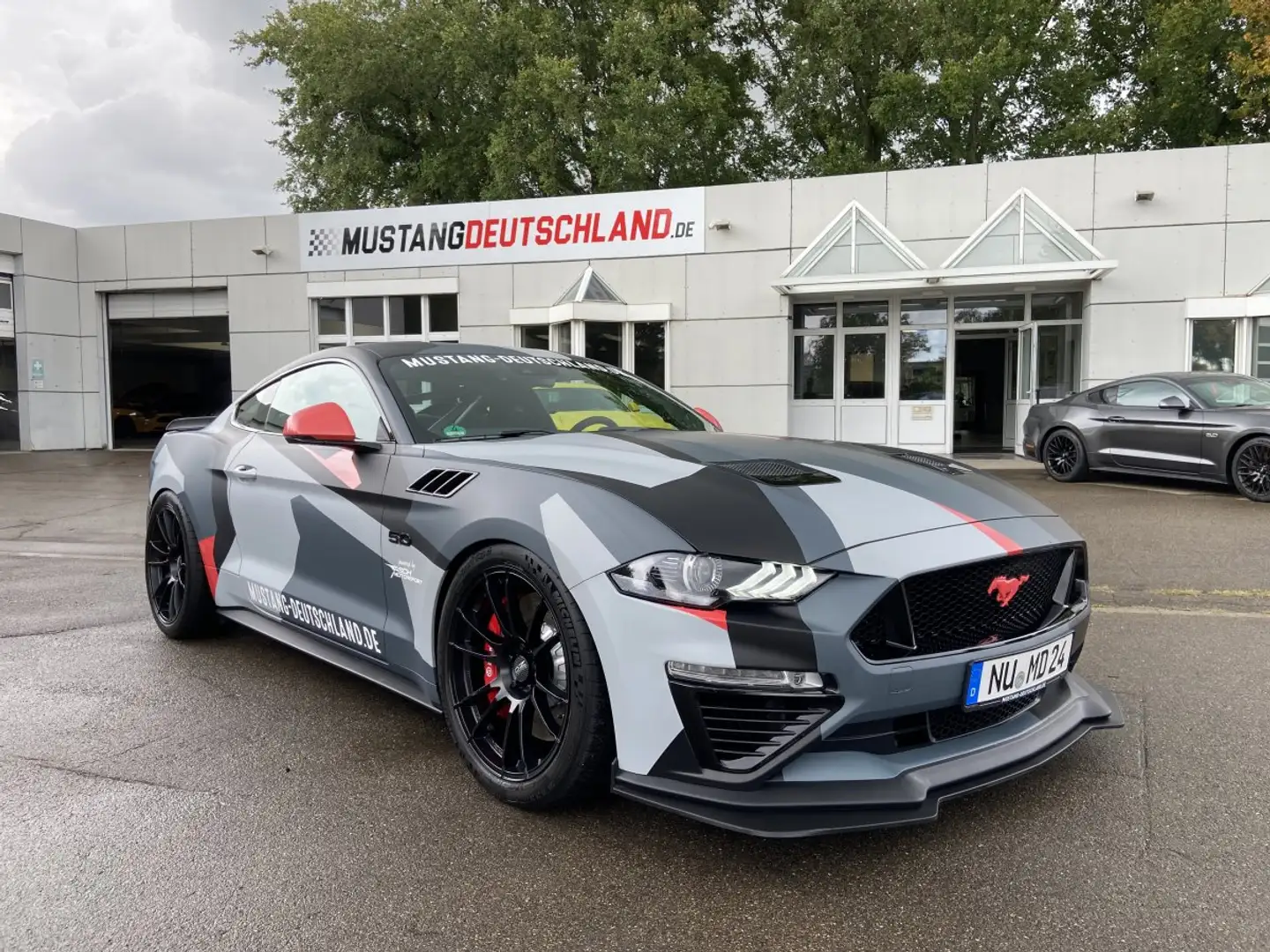 Ford Mustang GT 5.0 Fastback TRACK-Tool mit TÜV / COC Grey - 2