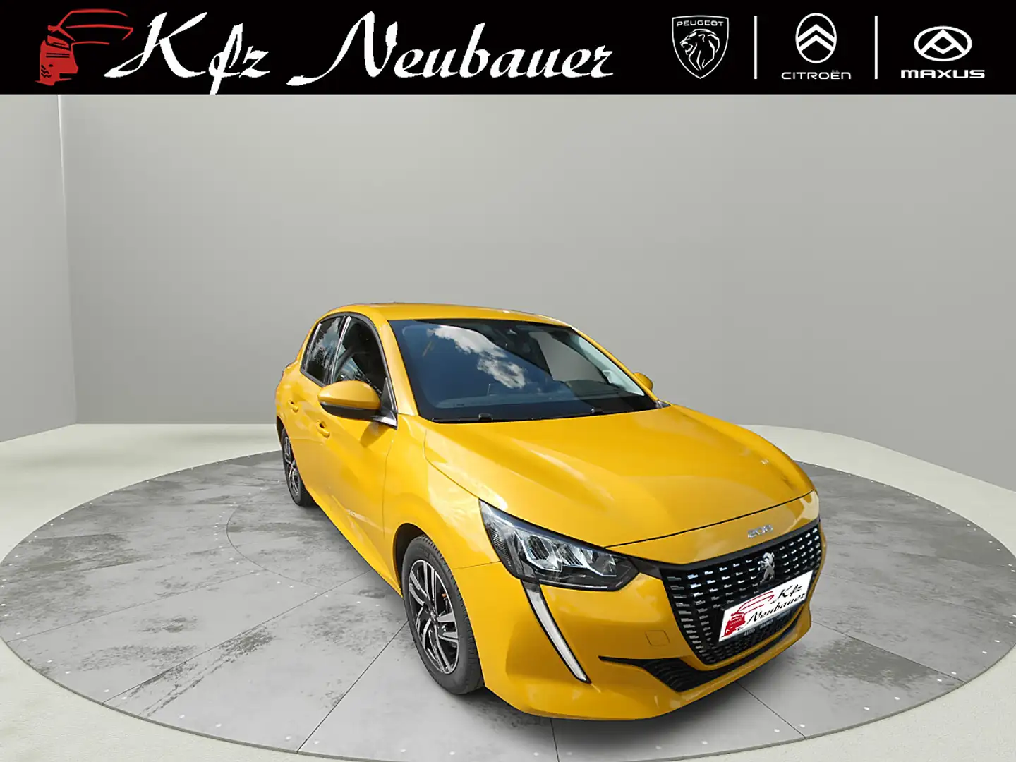 Peugeot 208 1.2 PureTech 100 Allure Gelb - 1