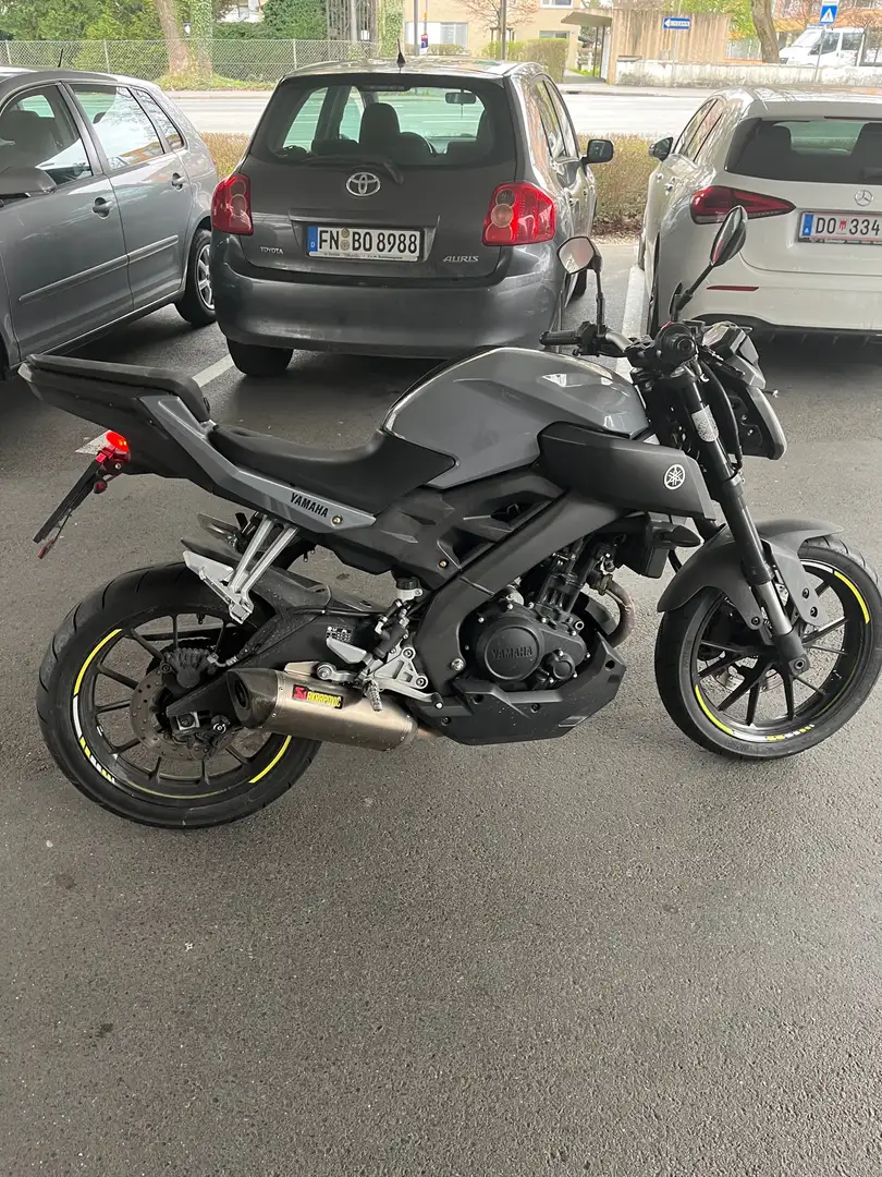Yamaha MT-125 mt-125 Gri - 2