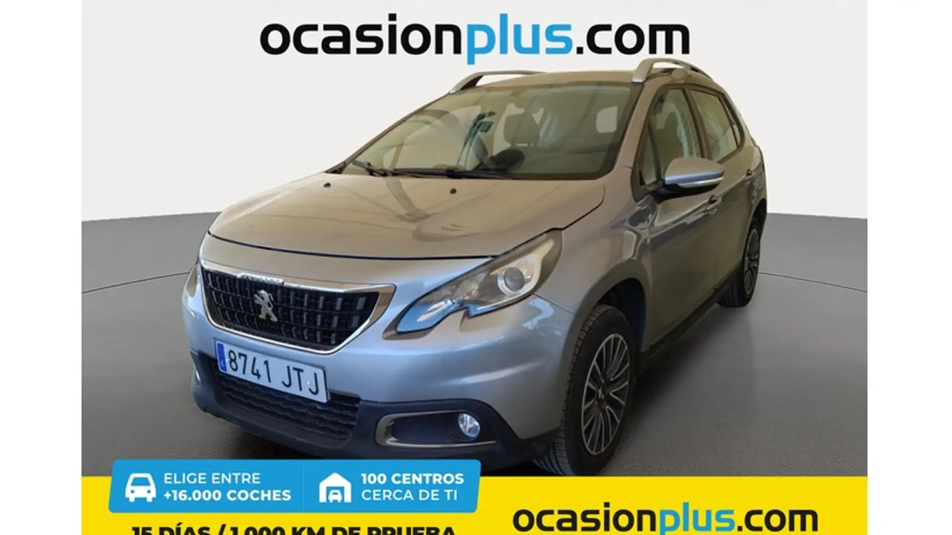 Peugeot 2008 1.2 PureTech Active 82 Grau - 1