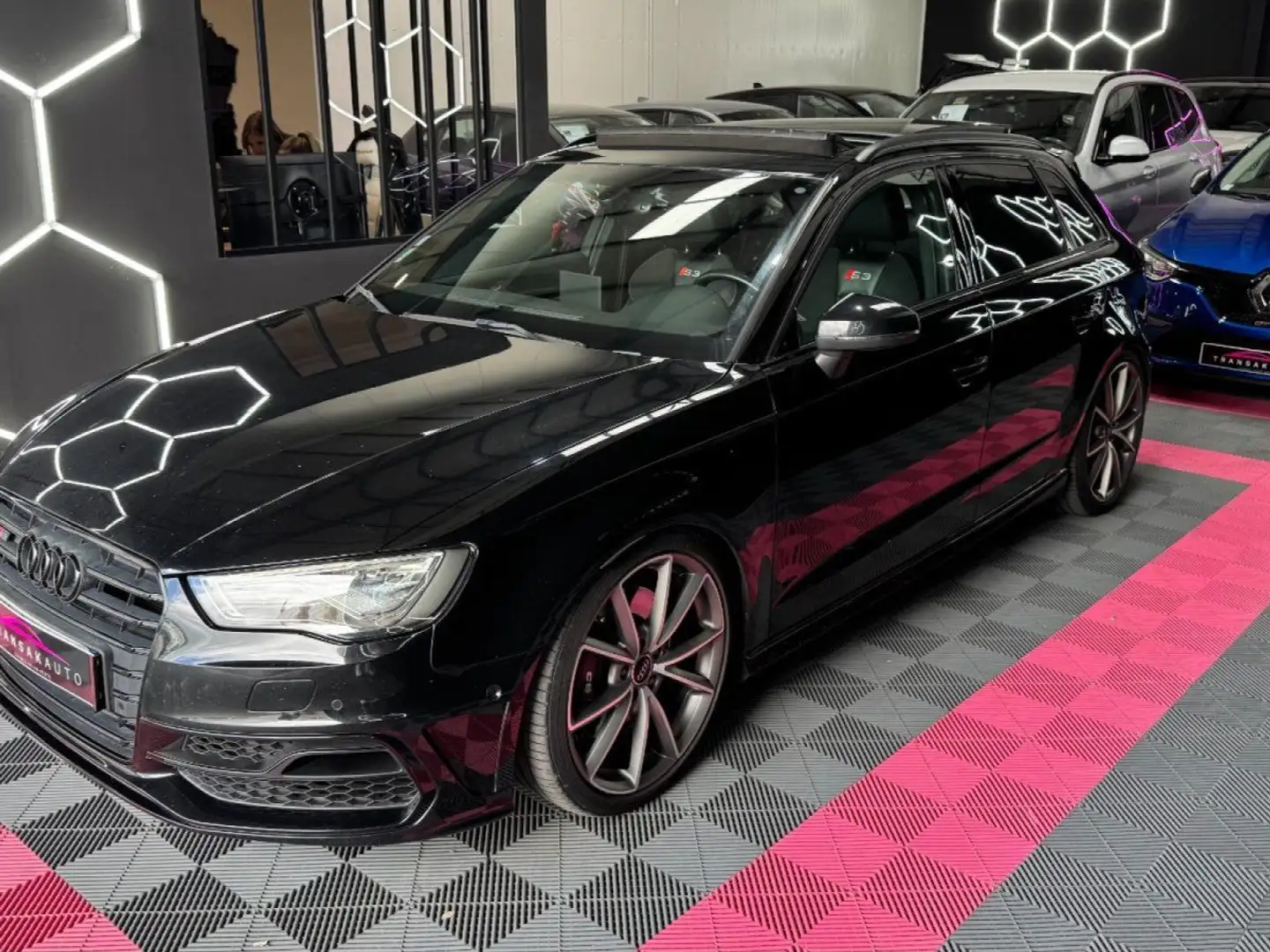 Audi S3 SPORTBACK Quattro ABT 2.0 TFSI 300 ch S-Tronic 6 ~ Noir - 2