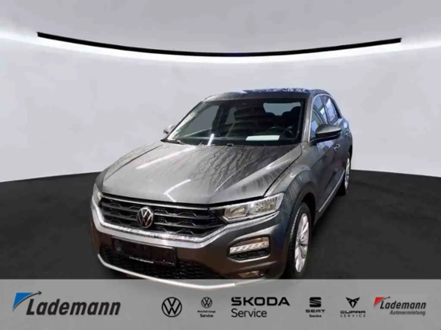 Volkswagen T-Roc 1.5 TSI DSG SPORT AHK+ACC+NAVI+SIHZNG+LM-F Grau - 1