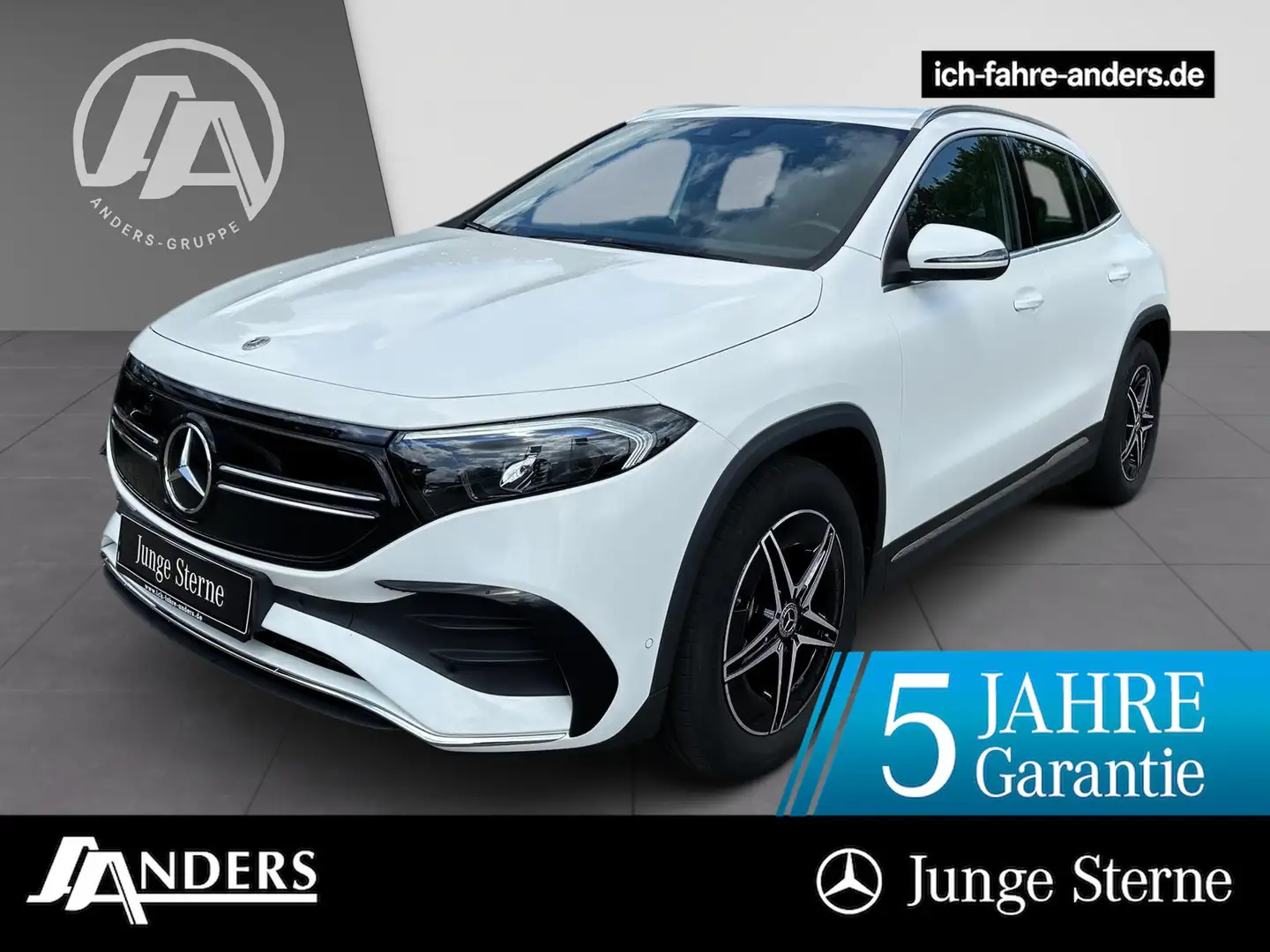 Mercedes-Benz EQA 300 4M AMG+MBUX+SHZ+LED+PDC+Kam+EASY-P+Apple Weiß - 1