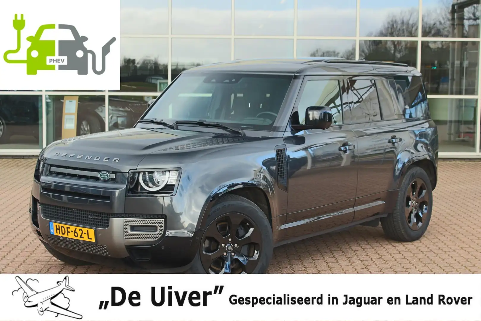 Land Rover Defender 2.0 P400e 110 X-Dynamic 3 Zone Climate, DAB, Surro Gris - 1