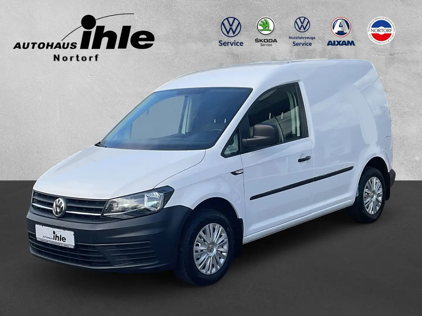 Volkswagen Caddy Kasten EcoProfi 2.0 TDI DSG PDC GRA Klima Blanc - 1