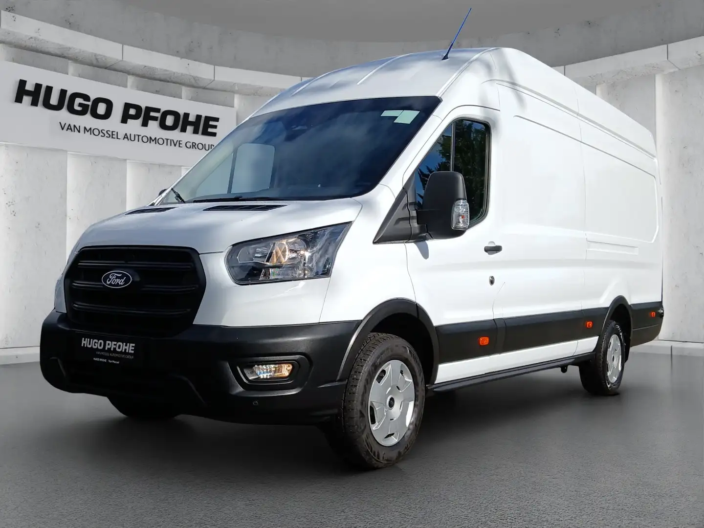 Ford Transit Trend 350 EXPRESS-LINE L4H3 HA | KLIMAAUT | GRA | Weiß - 1