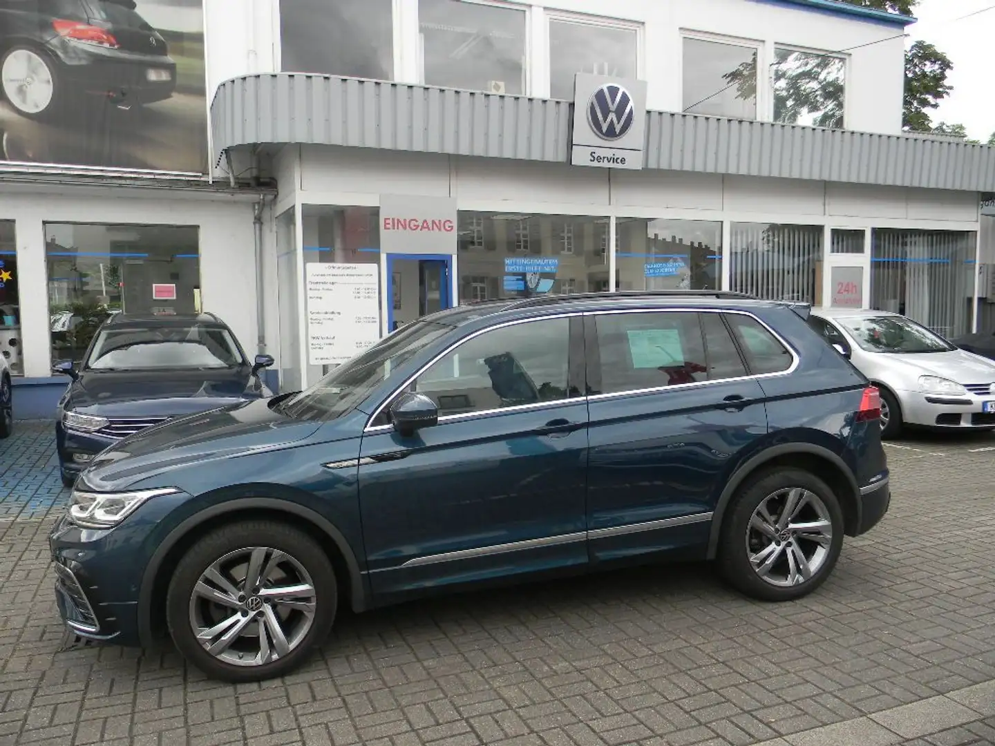 Volkswagen Tiguan R-Line 4Motion 2,0 TSI 7 Gang DSG AHK,IQ Blau - 1