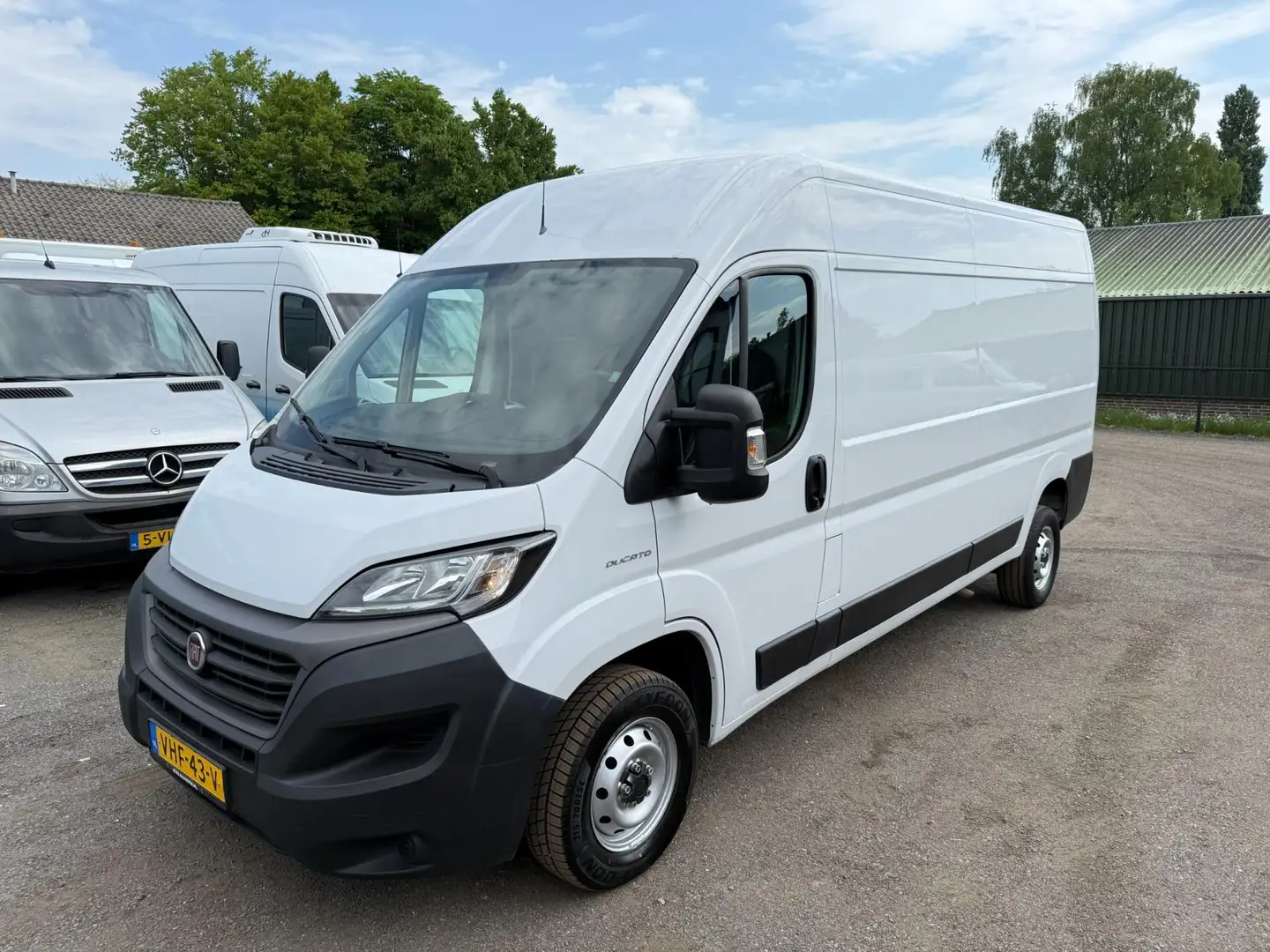 Fiat Ducato 2.3 MJ L3H2 Navi / Cruise / Zwaar Verenpakket Blanco - 1