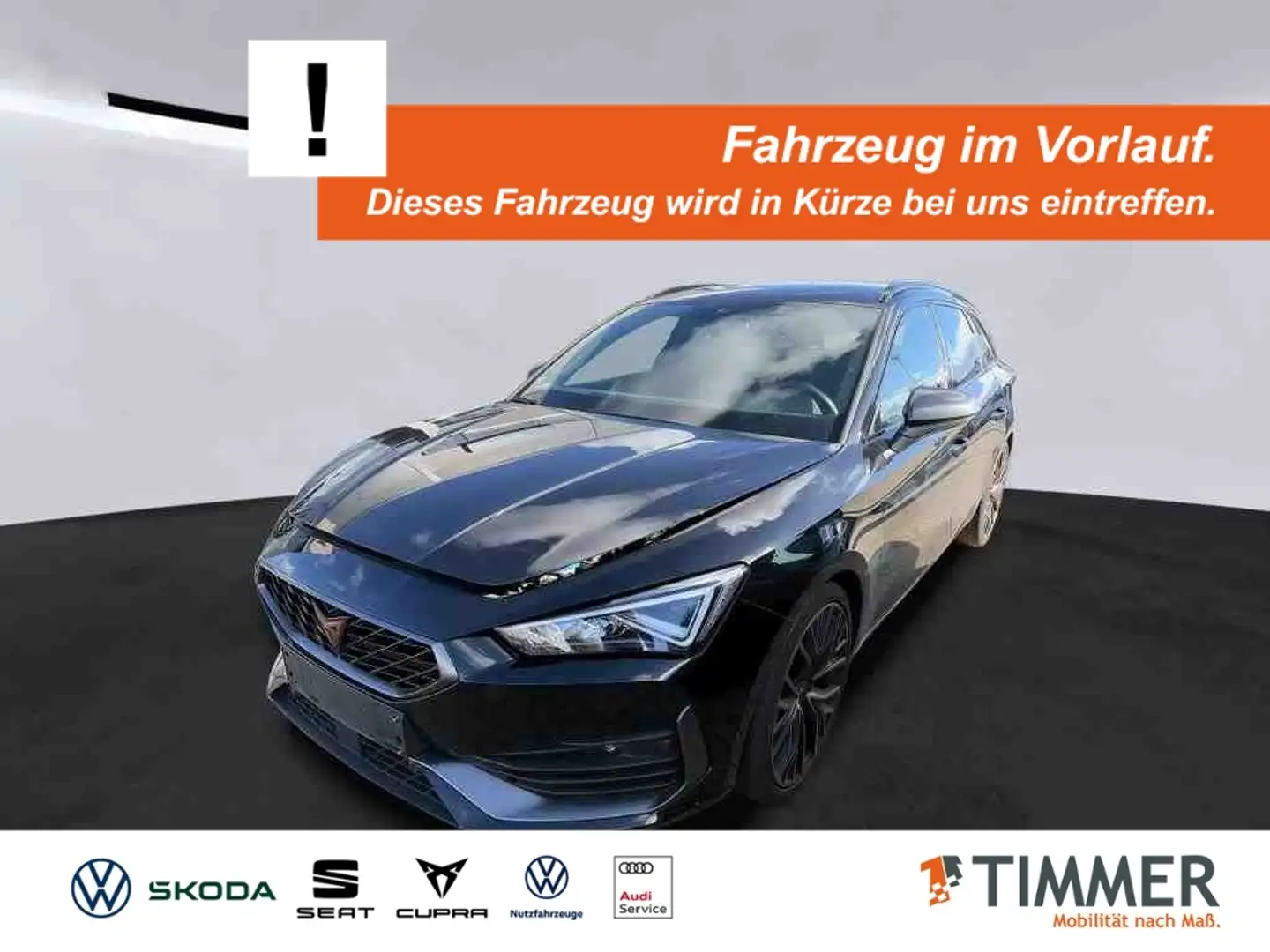 CUPRA Leon Sportstourer 2.0 TSI DSG VZ 4DRIVE +AHK +BEATS +L Schwarz - 1
