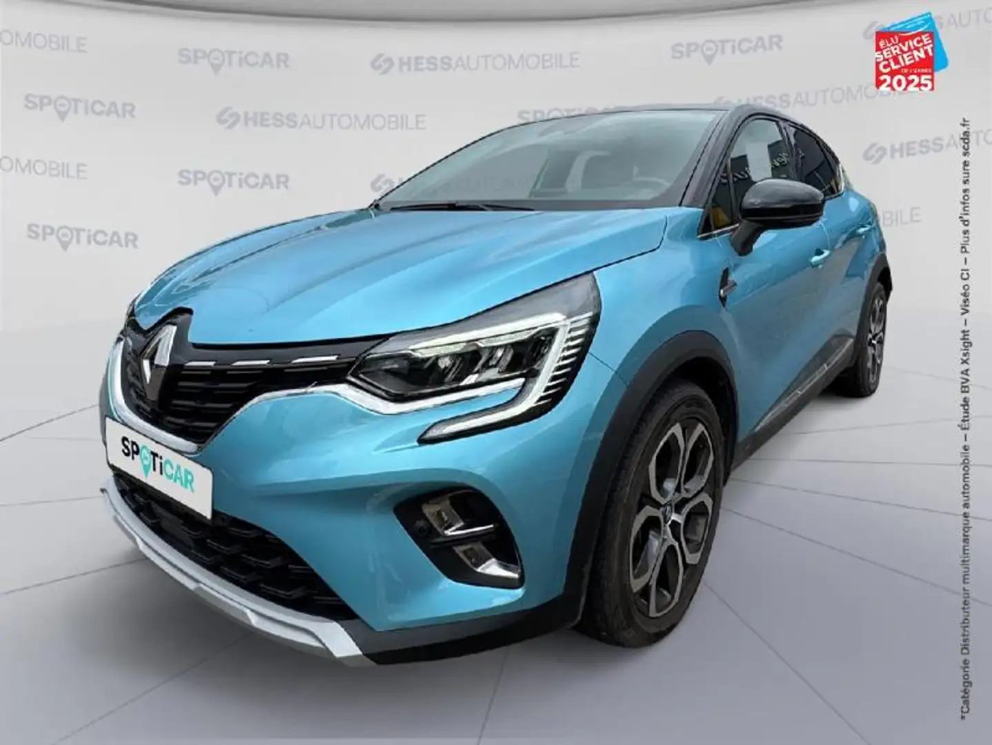 Renault Captur 1.6 E-Tech Plug-in 160ch Intens Blau - 1
