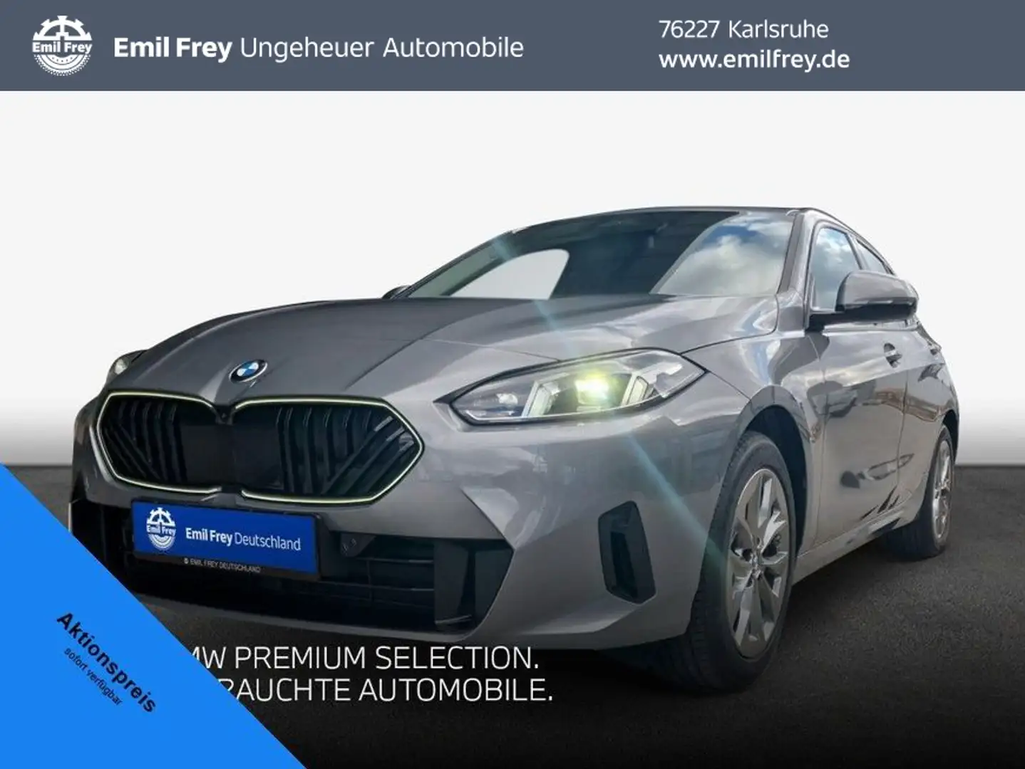 BMW 120 Head-Up DAB LED RFK Komfortzg. Klimaaut. Szary - 1