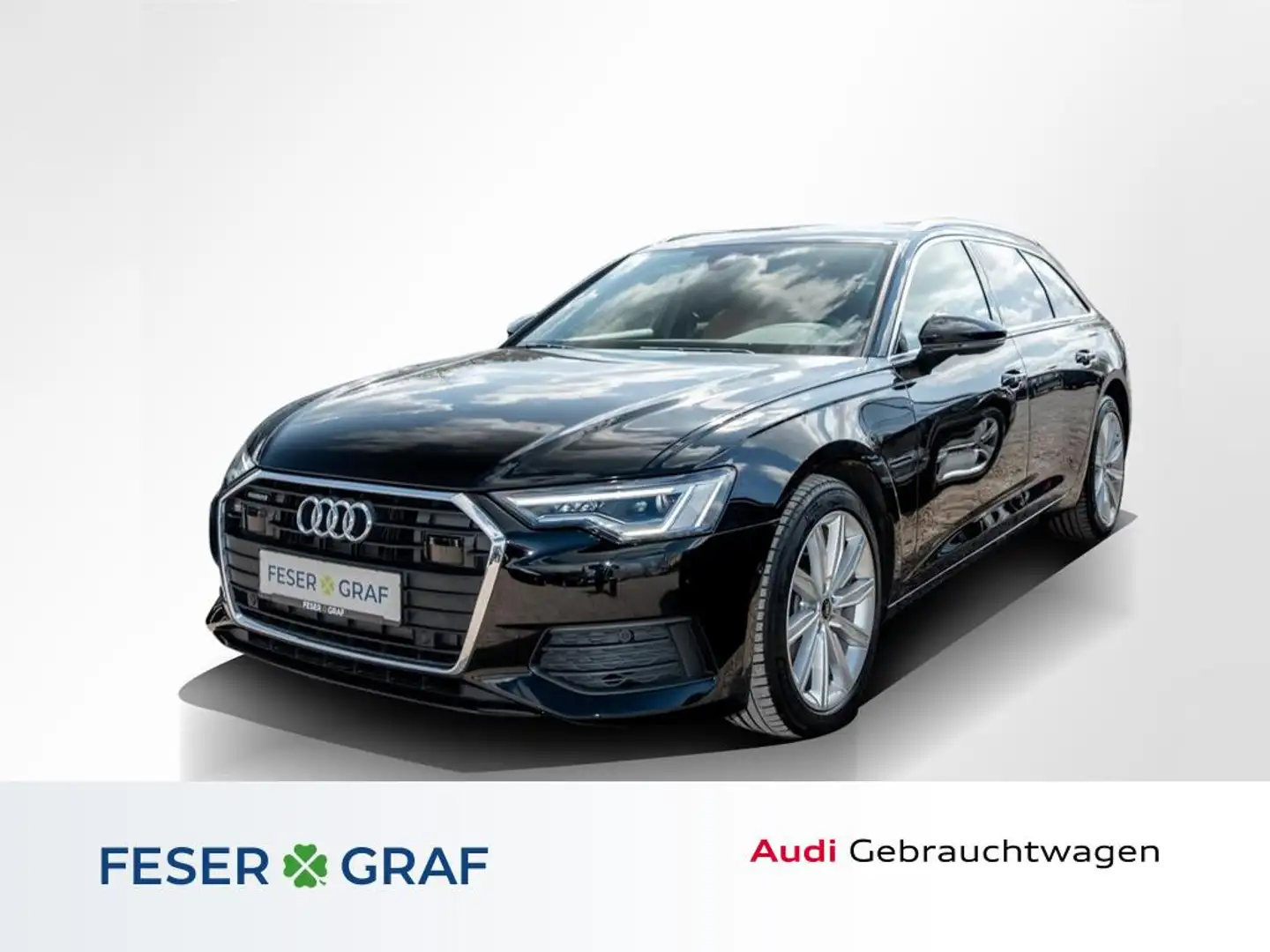 Audi A6 Avant 40TDI qu. /Matrix/Leder/ACC/Kamera Schwarz - 1