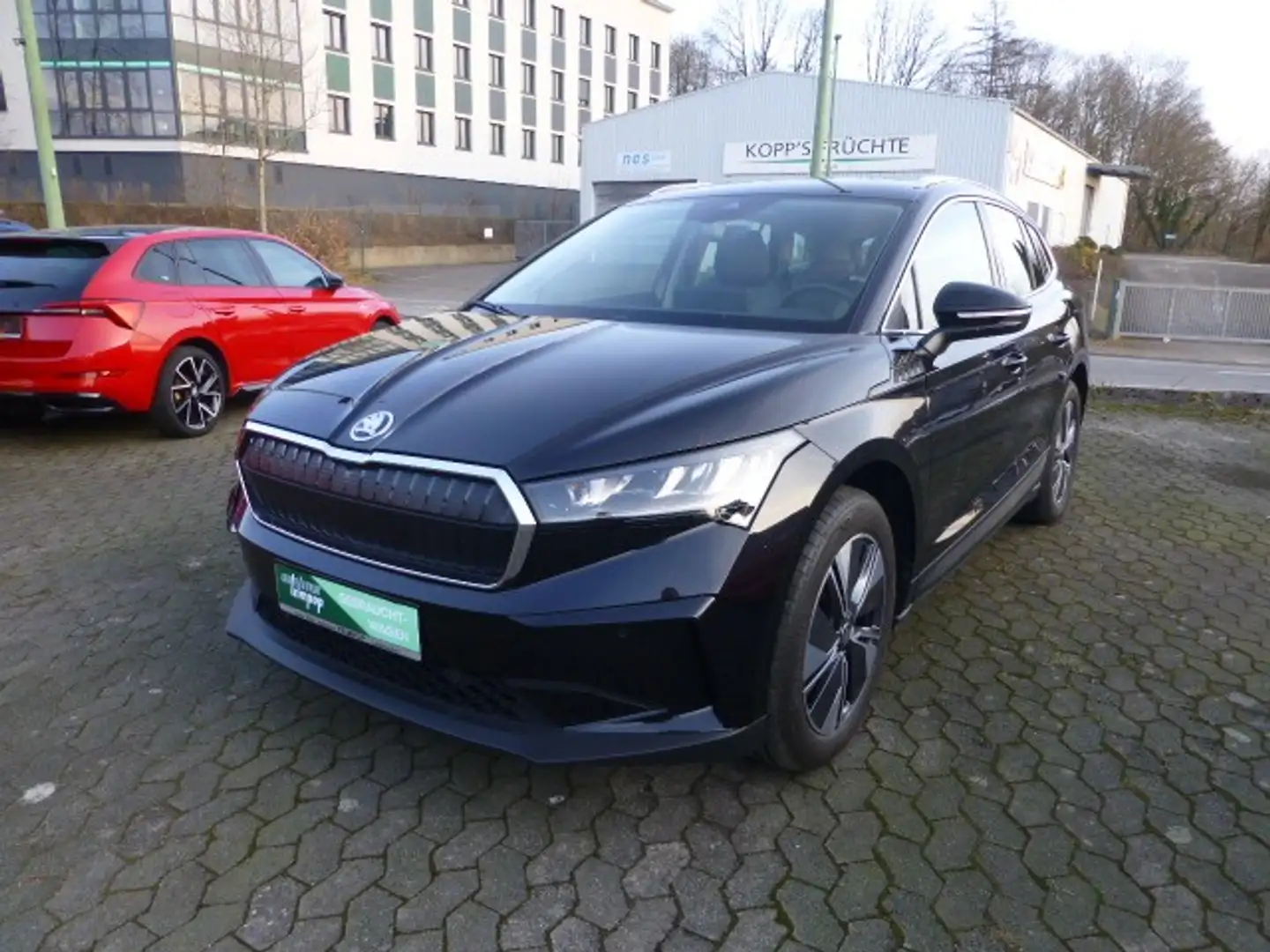 Skoda Enyaq iV 80 Loft Navi AHK Klima LED Kamera Klima Navi Schwarz - 2