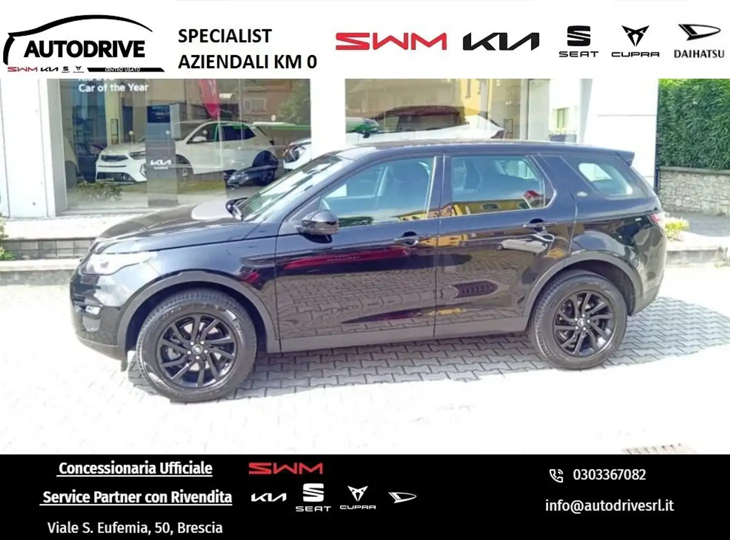 Land Rover Discovery Sport 2.0 TD4 150 CV Auto Business Edition Pure Schwarz - 1