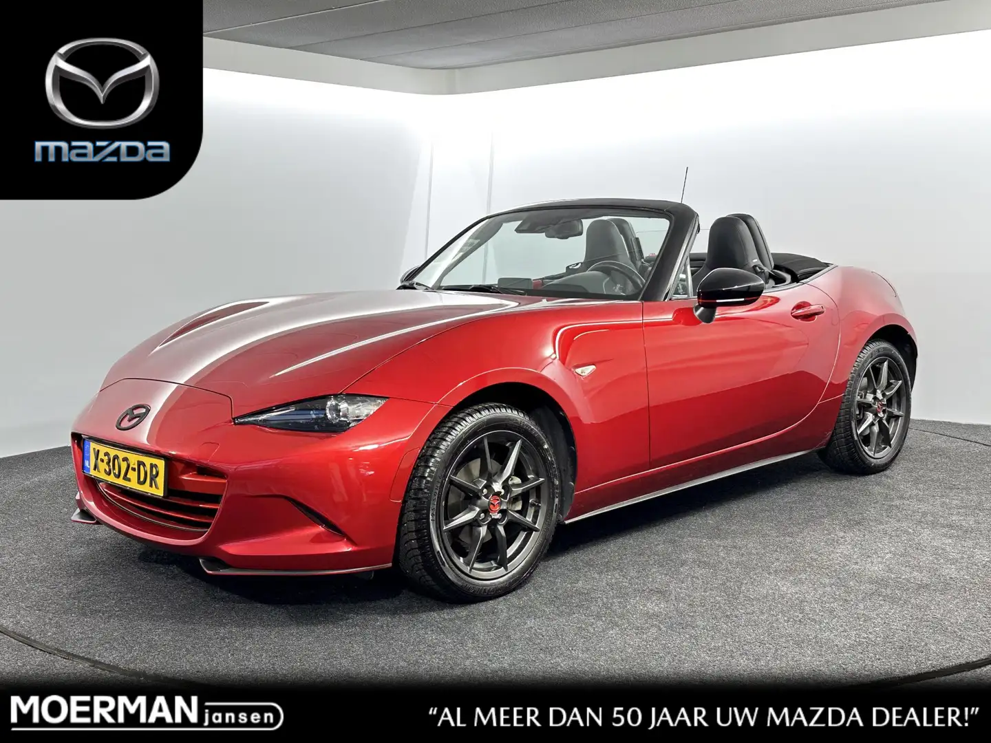 Mazda MX-5 1.5 GT-M / Red Edition / Voll. historie / 1e eig / Rood - 1