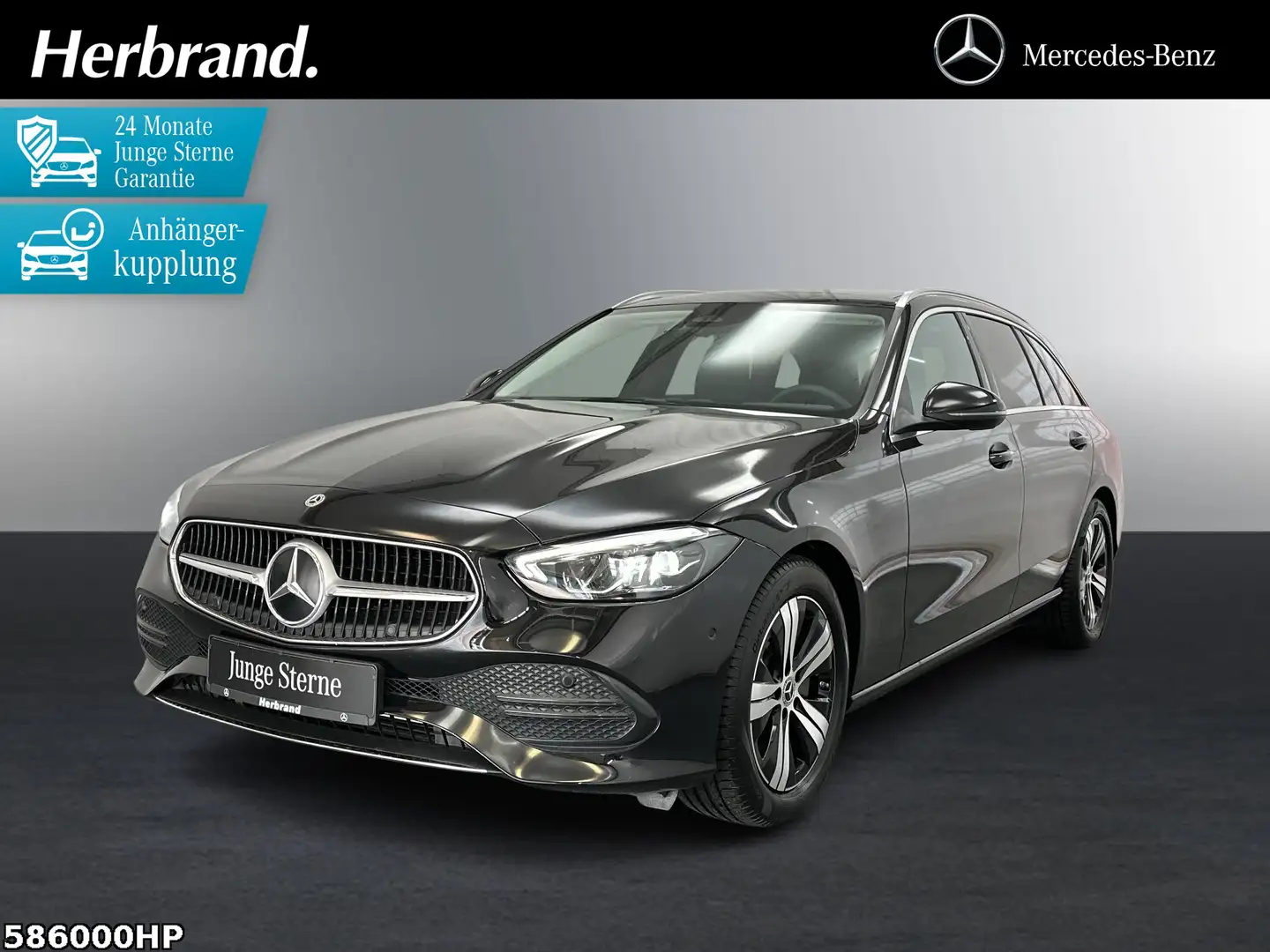 Mercedes-Benz C 200 T Avantgarde  AHK. Panorama. Ambiente SHZ. Schwarz - 1