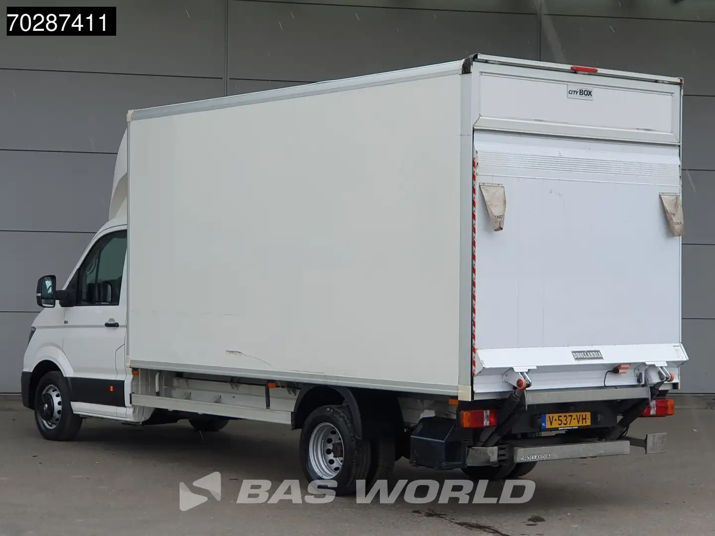 Volkswagen Crafter 177pk Laadklep Zijdeur Bakwagen Airco Cruise Camer Wit - 2