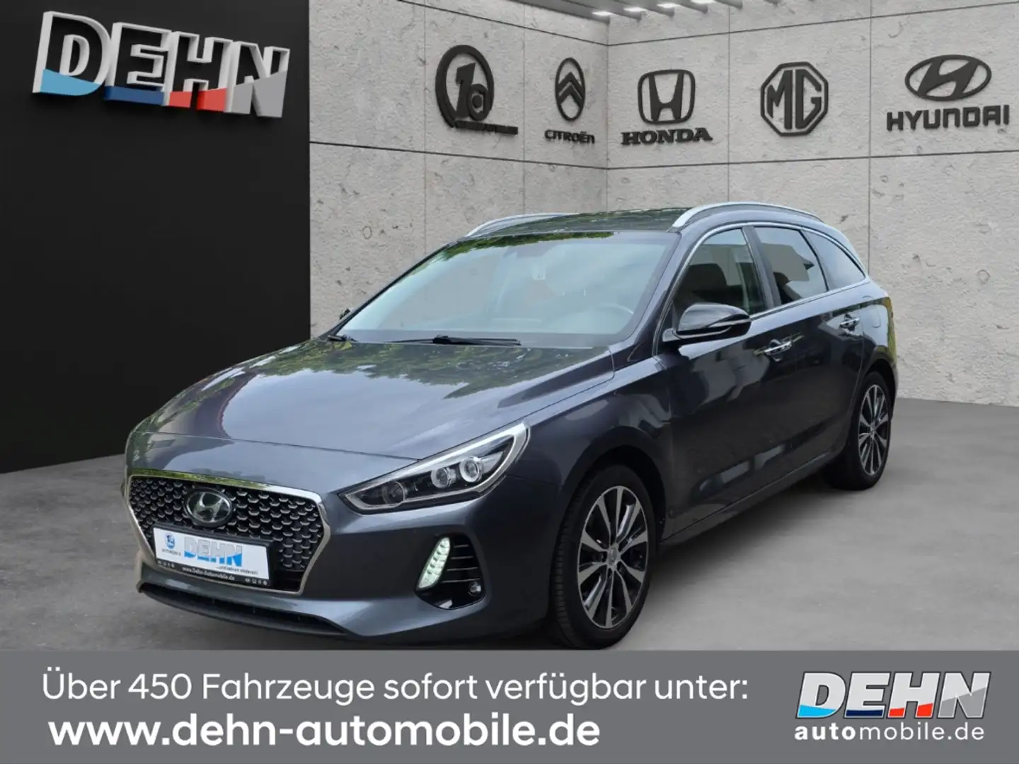 Hyundai i30 1.4 T-GDI 7-DCT Premium Sitzpaket ACC AHK Grau - 2