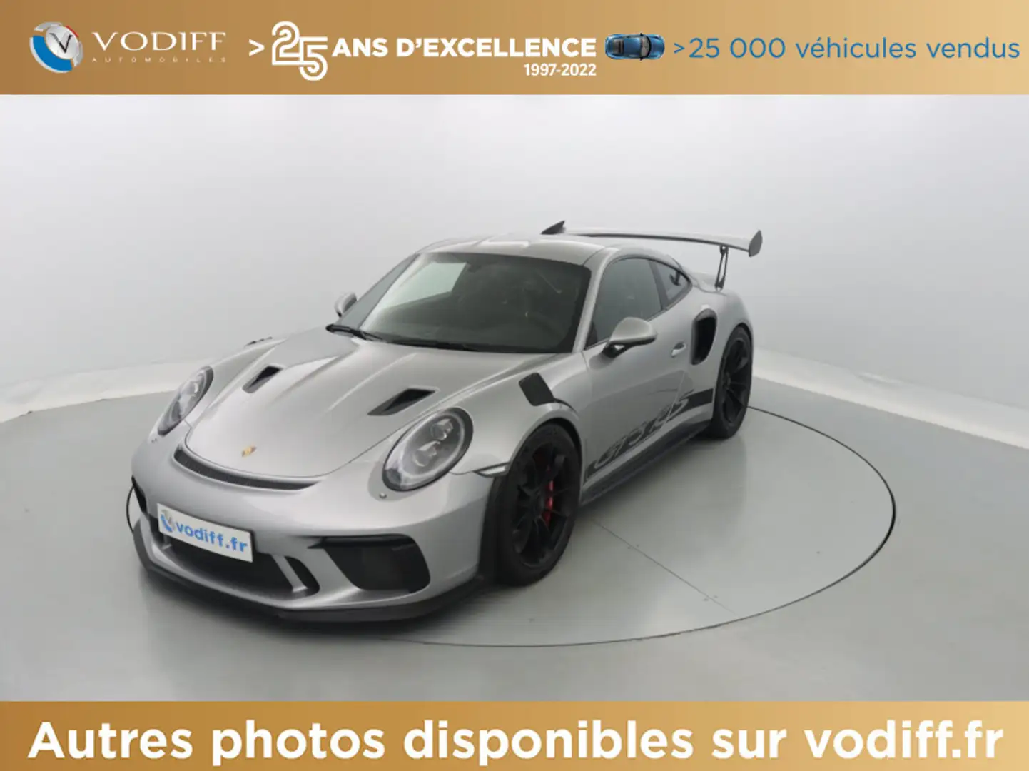 Porsche 991 GT3 RS 520 CV PDK Argent - 1