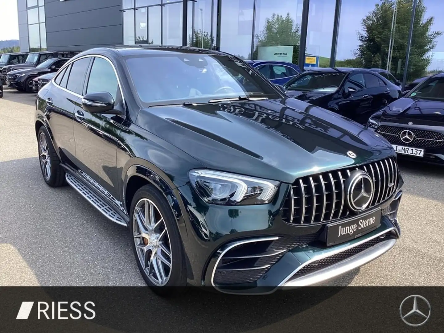 Mercedes-Benz GLE 63 AMG S 4M+ Cp FahrassP+Keramik+Multib.+Mem Grün - 2