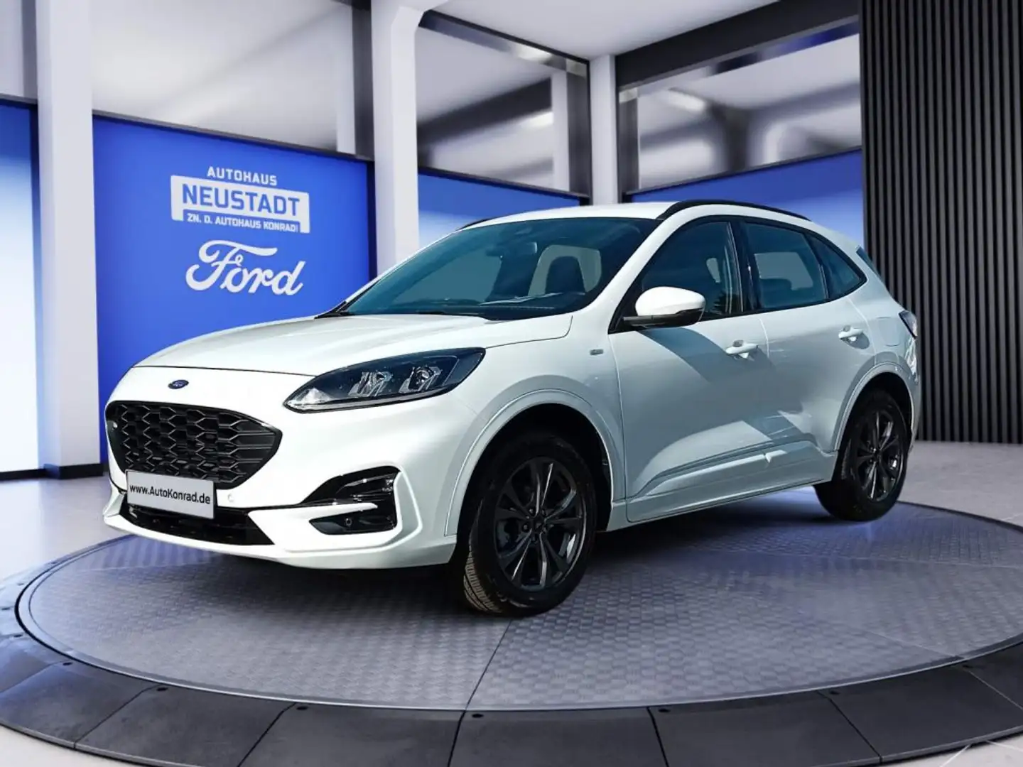 Ford Kuga 2.5 Duratec FHEV 4x4 ST-LINE Wit - 1