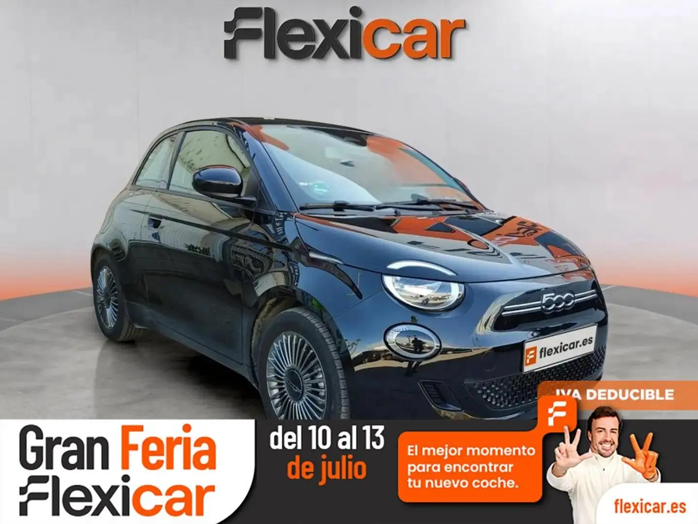 Fiat 500 Icon 3+1 320km 85kW (118CV) Zwart - 1