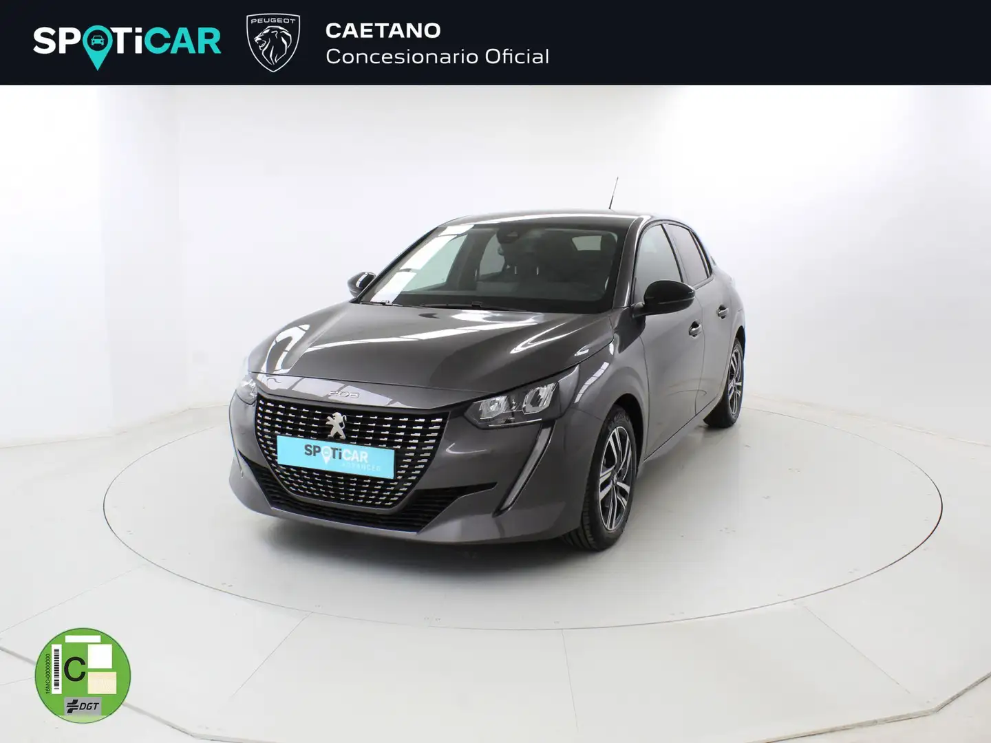 Peugeot 208 PureTech 73kW (100CV) Allure Pack Gris - 2
