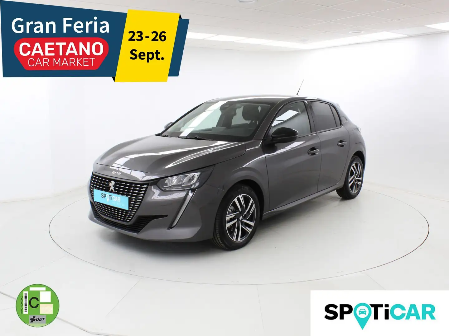 Peugeot 208 PureTech 73kW (100CV) Allure Pack Gris - 1