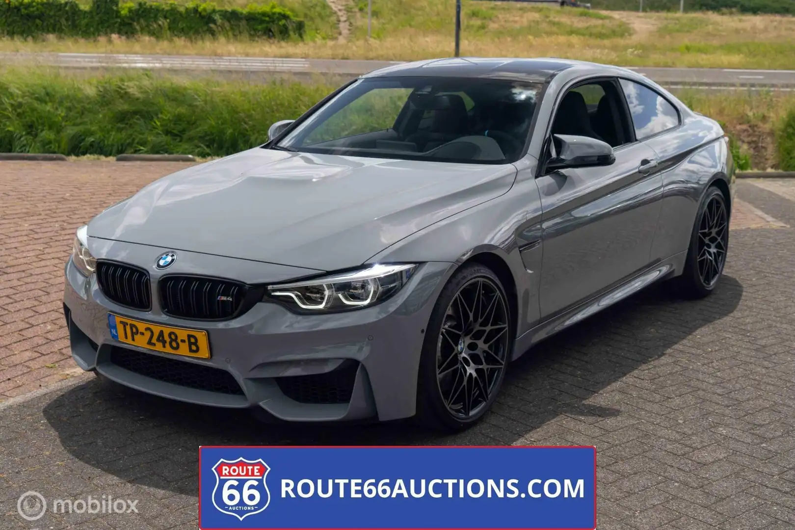 BMW M4 Competition 2018 | 3,197 KM | Route 66 auctions Gris - 1