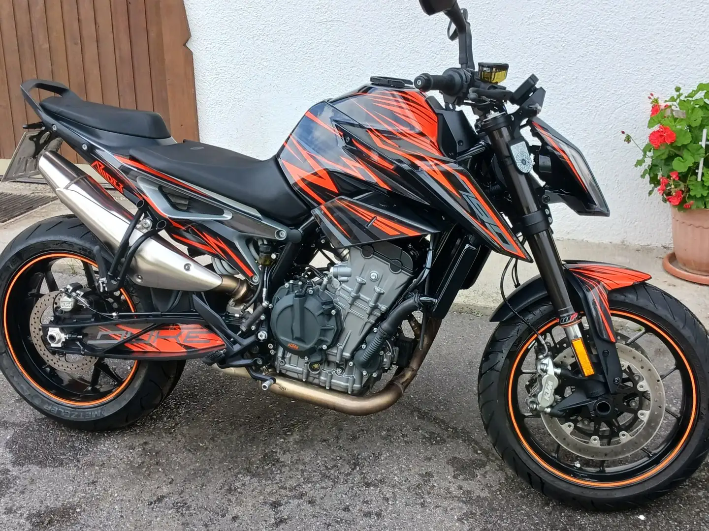 KTM 790 Duke Foliert Portocaliu - 2