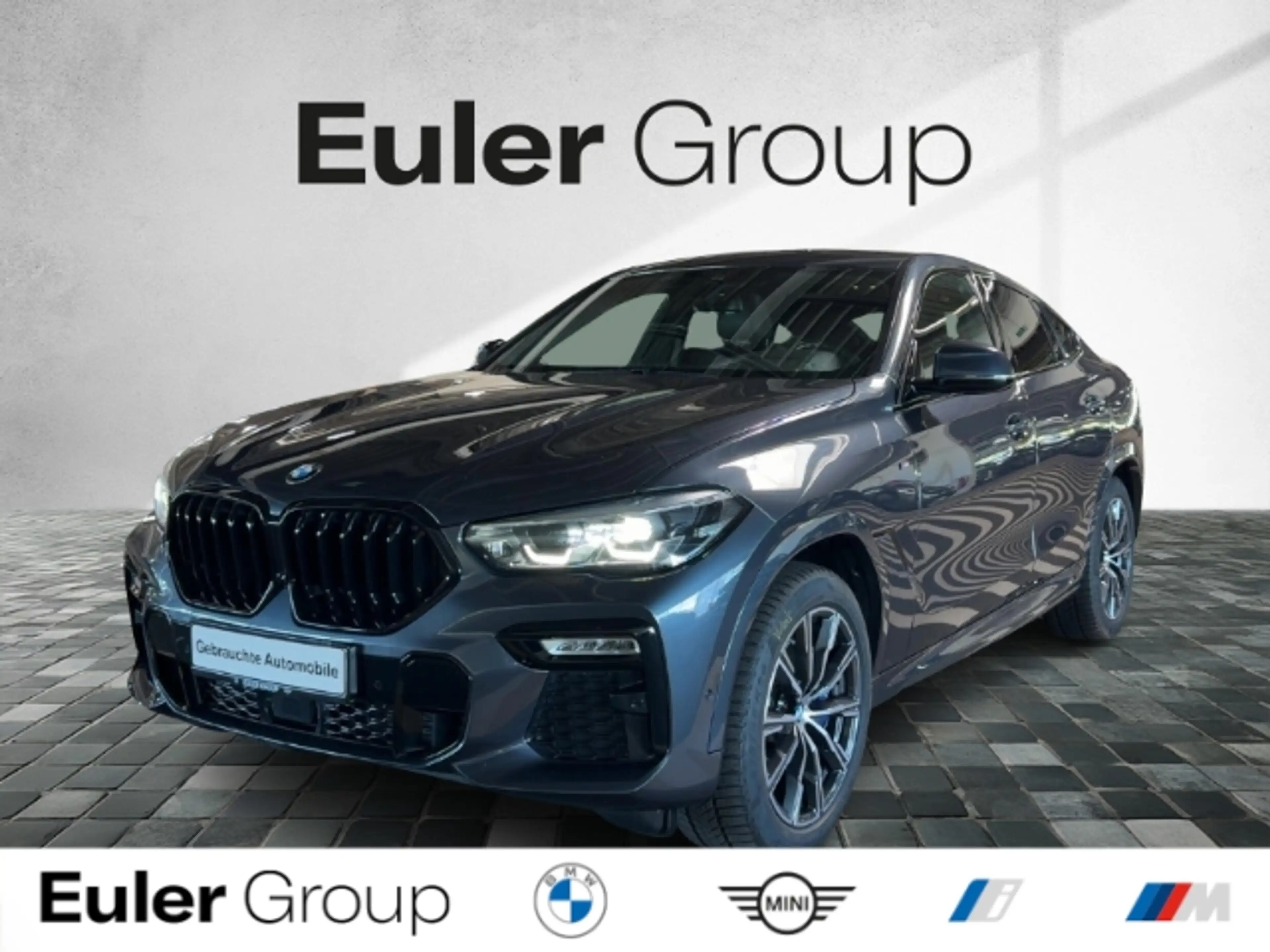 BMW X6 xDrive 40d M-Sport AHK El. Pano Leder Memo Live Co