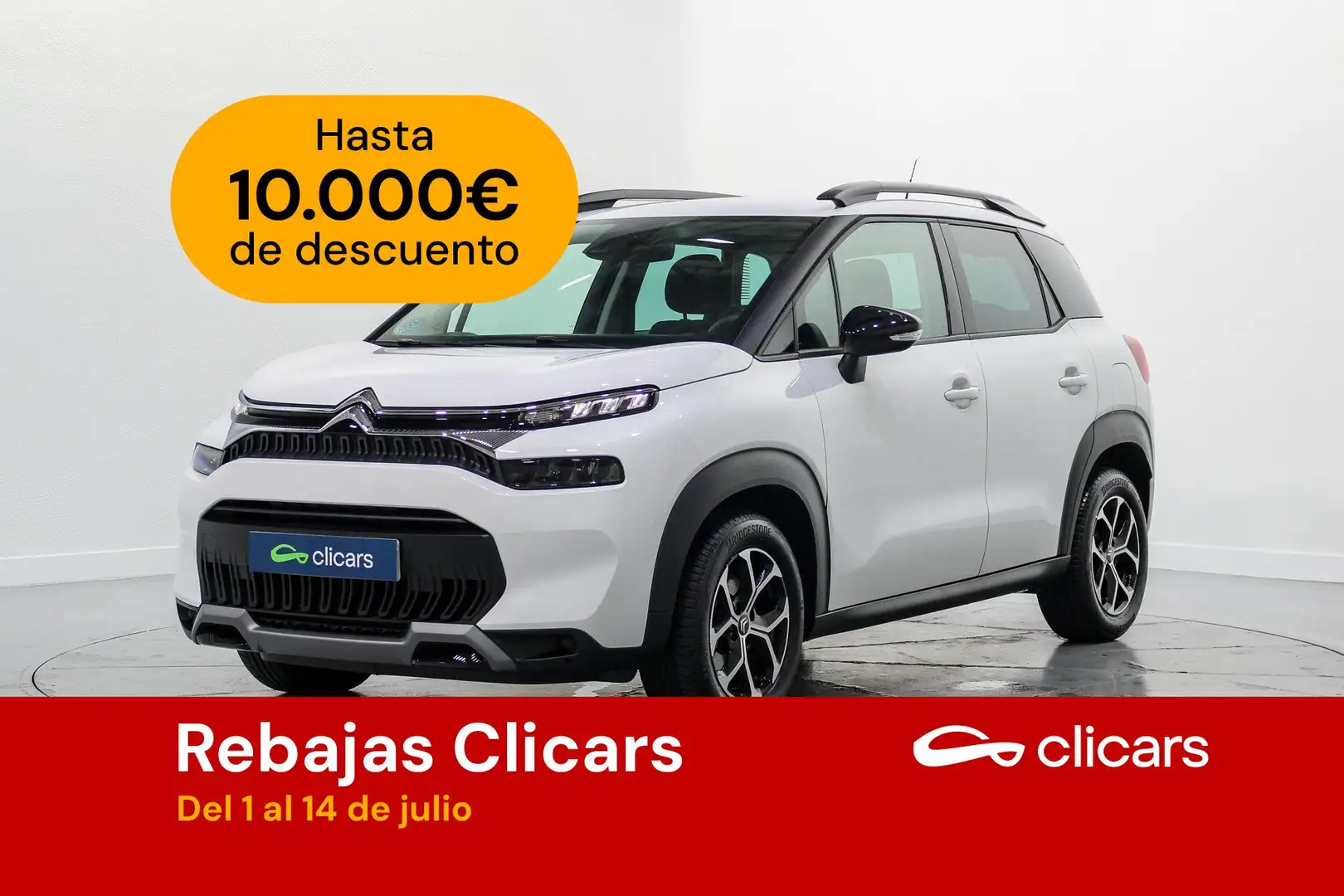 Citroen C3 Aircross Puretech S&S Plus 110 Blanc - 1
