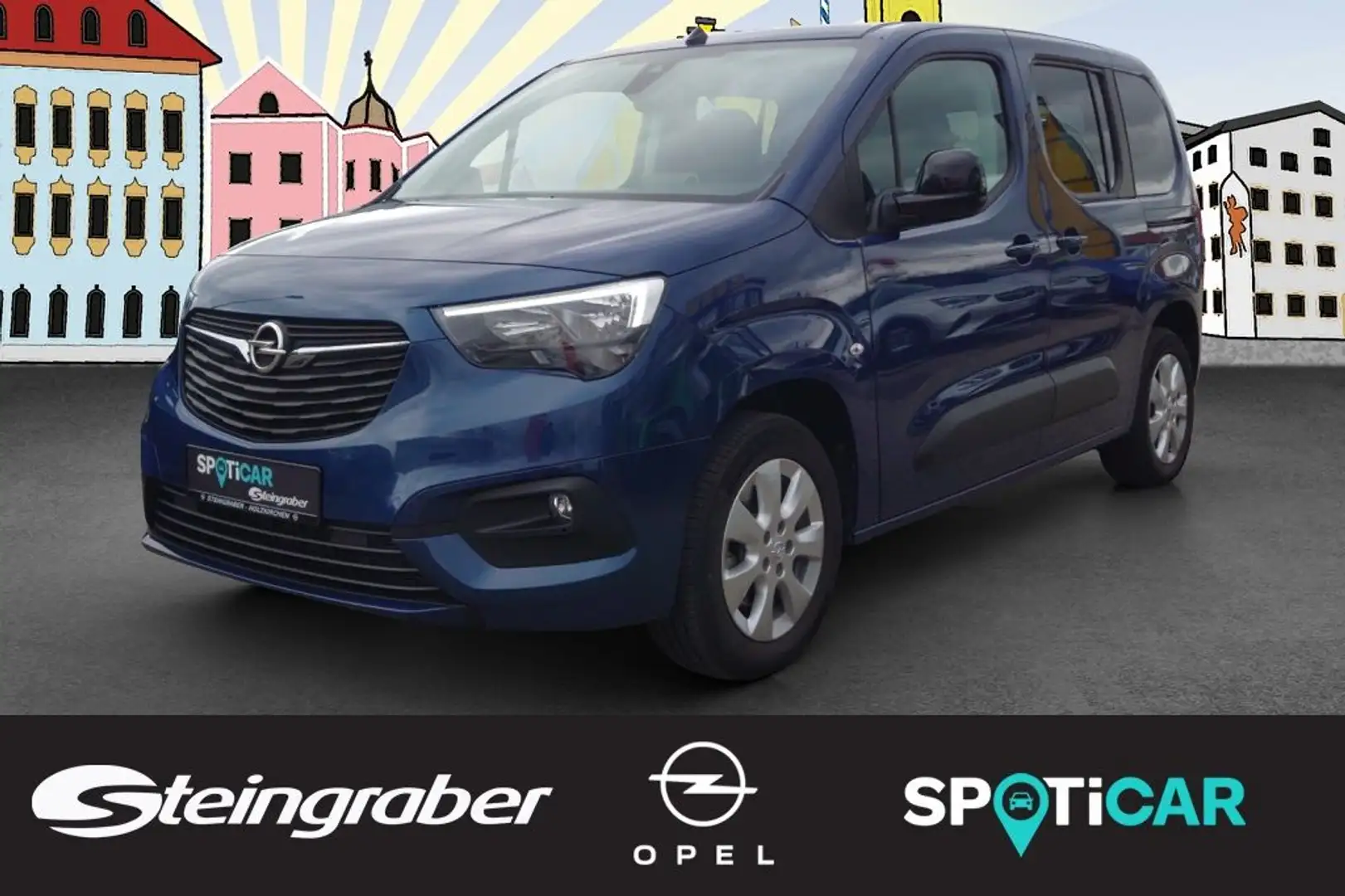 Opel Combo-e Life e-Life Elegance Blau - 1