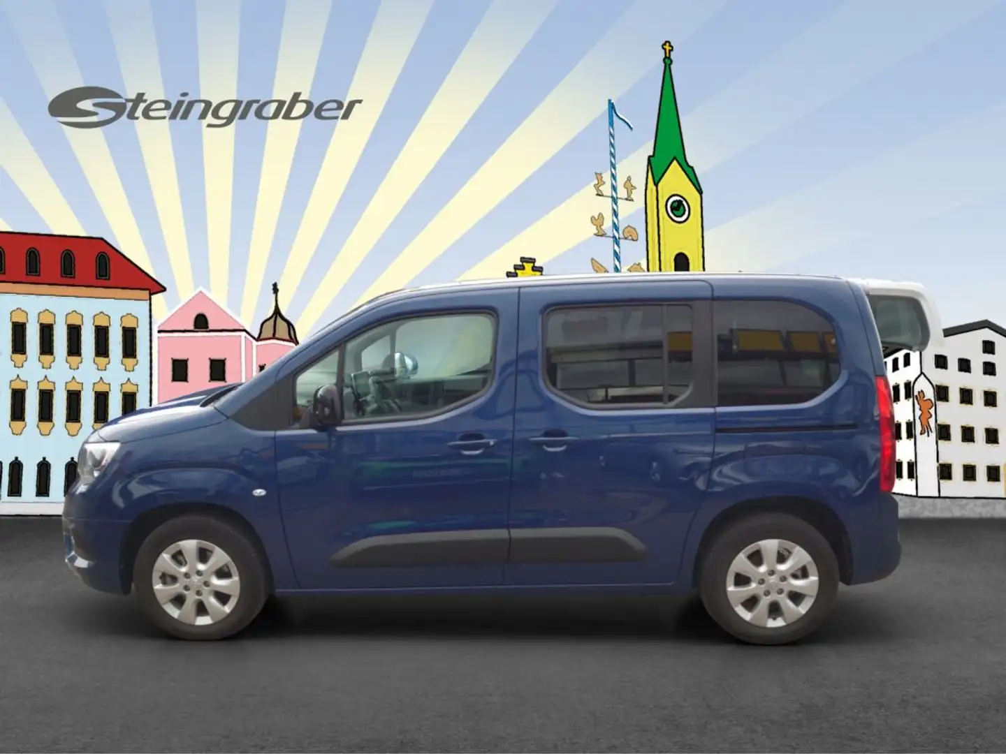 Opel Combo-e Life e-Life Elegance Blau - 2
