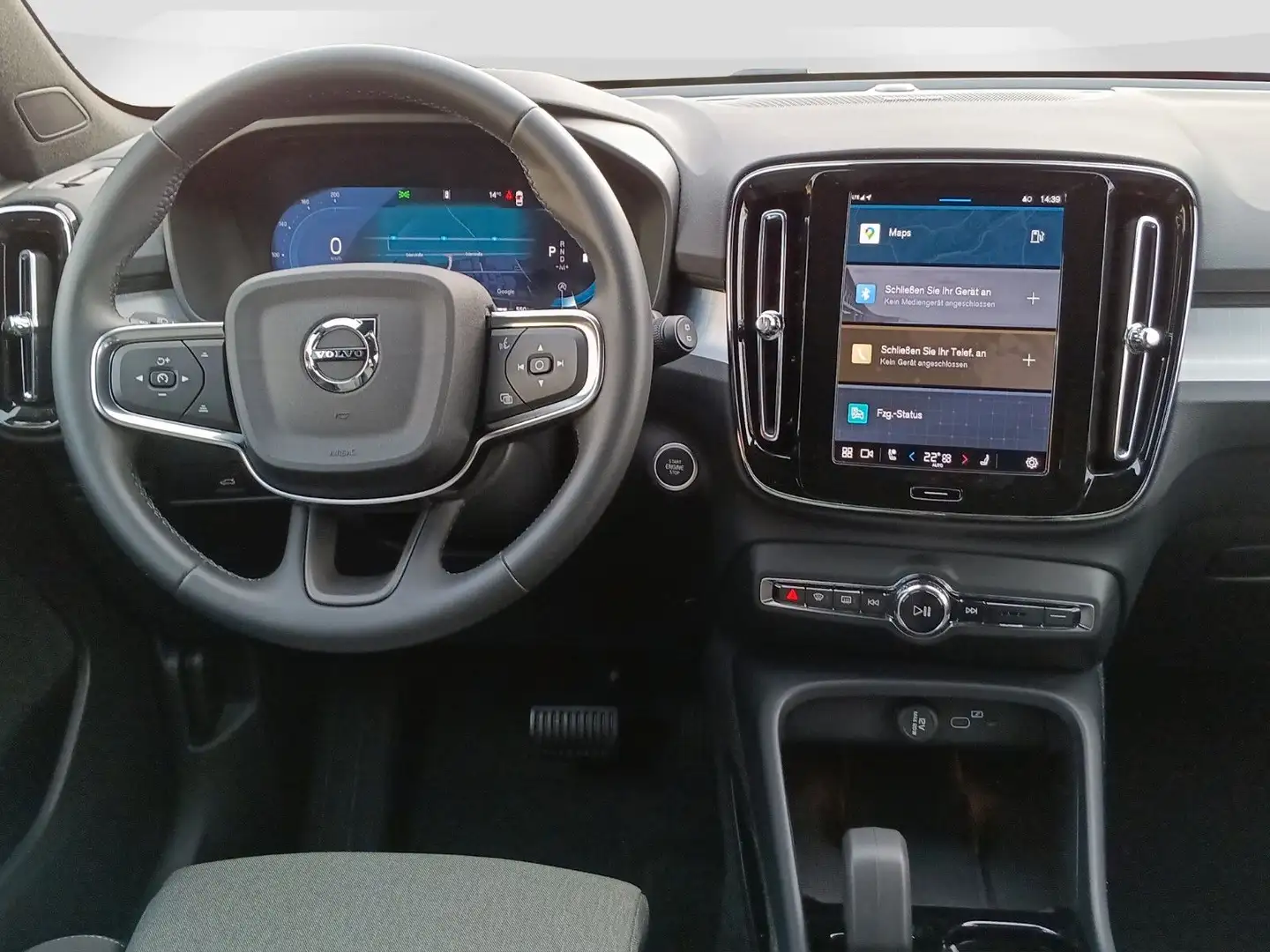 Volvo XC40 Plus Black Edition 360°/H&K/BLIS Negro - 2