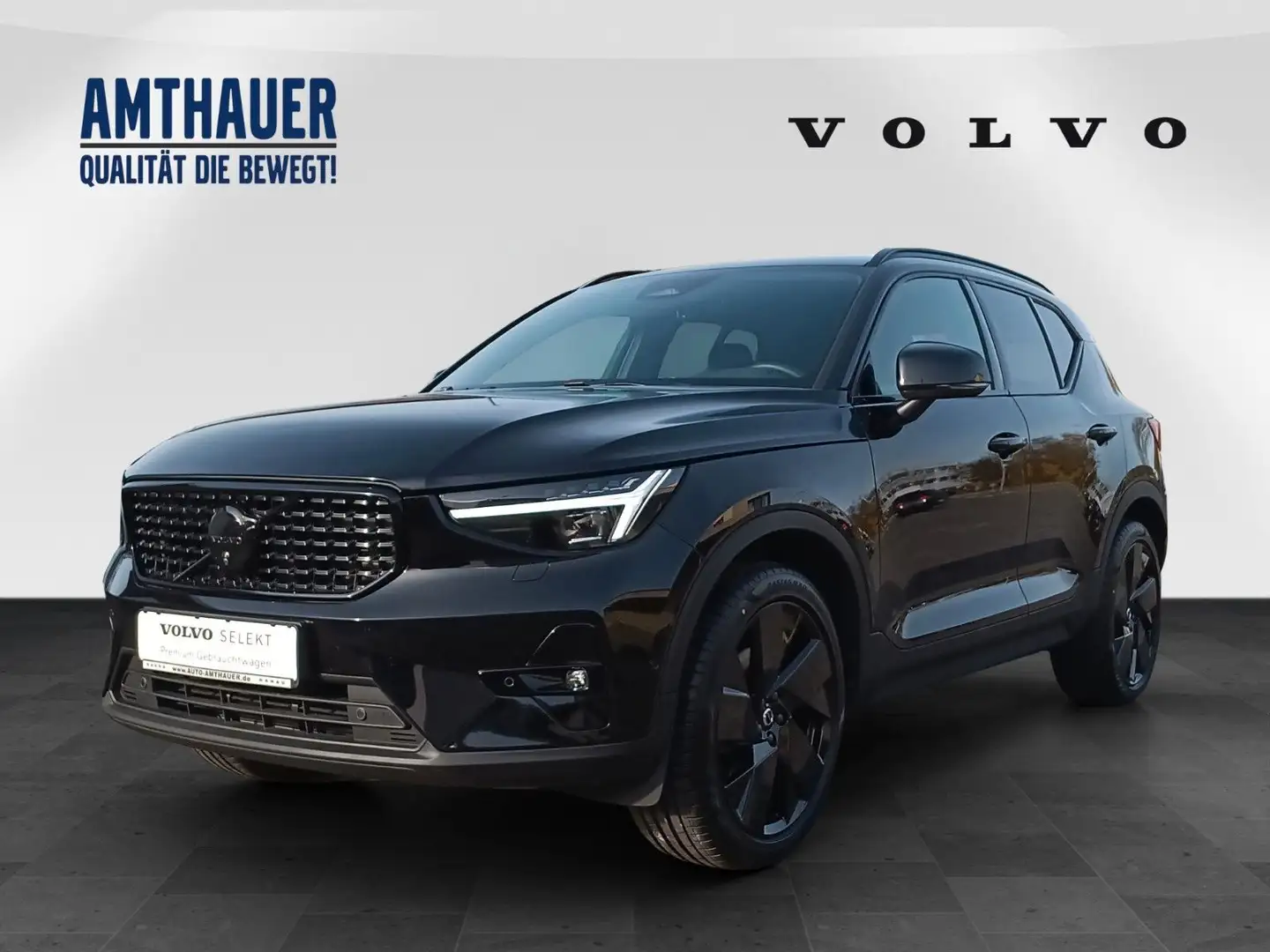 Volvo XC40 Plus Black Edition 360°/H&K/BLIS Negro - 1