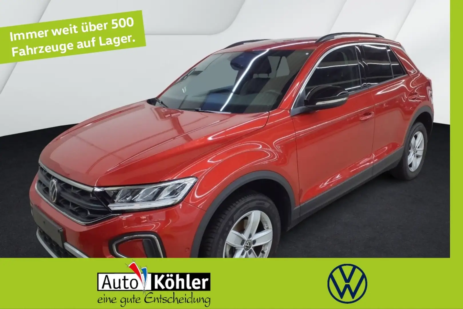 Volkswagen T-Roc Goal TDi CarPlay+ACC+LED+Navi+Virt+PDC Schwarz - 1