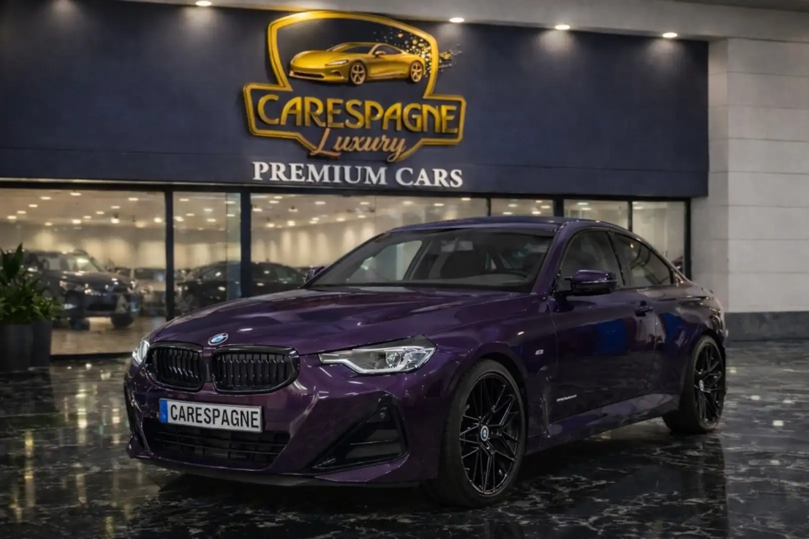 BMW 240 M240iA Coupé xDrive Mauve - 1