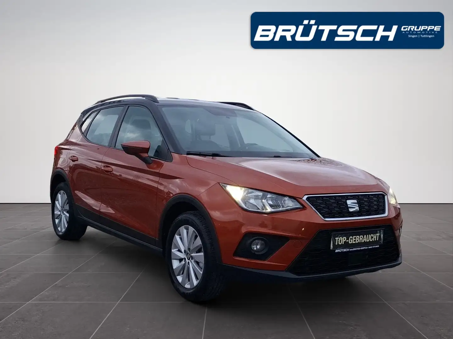 SEAT Arona 1.0 TSI Style KLIMA / NAVI / SMART-LINK / PDC / AL Orange - 2