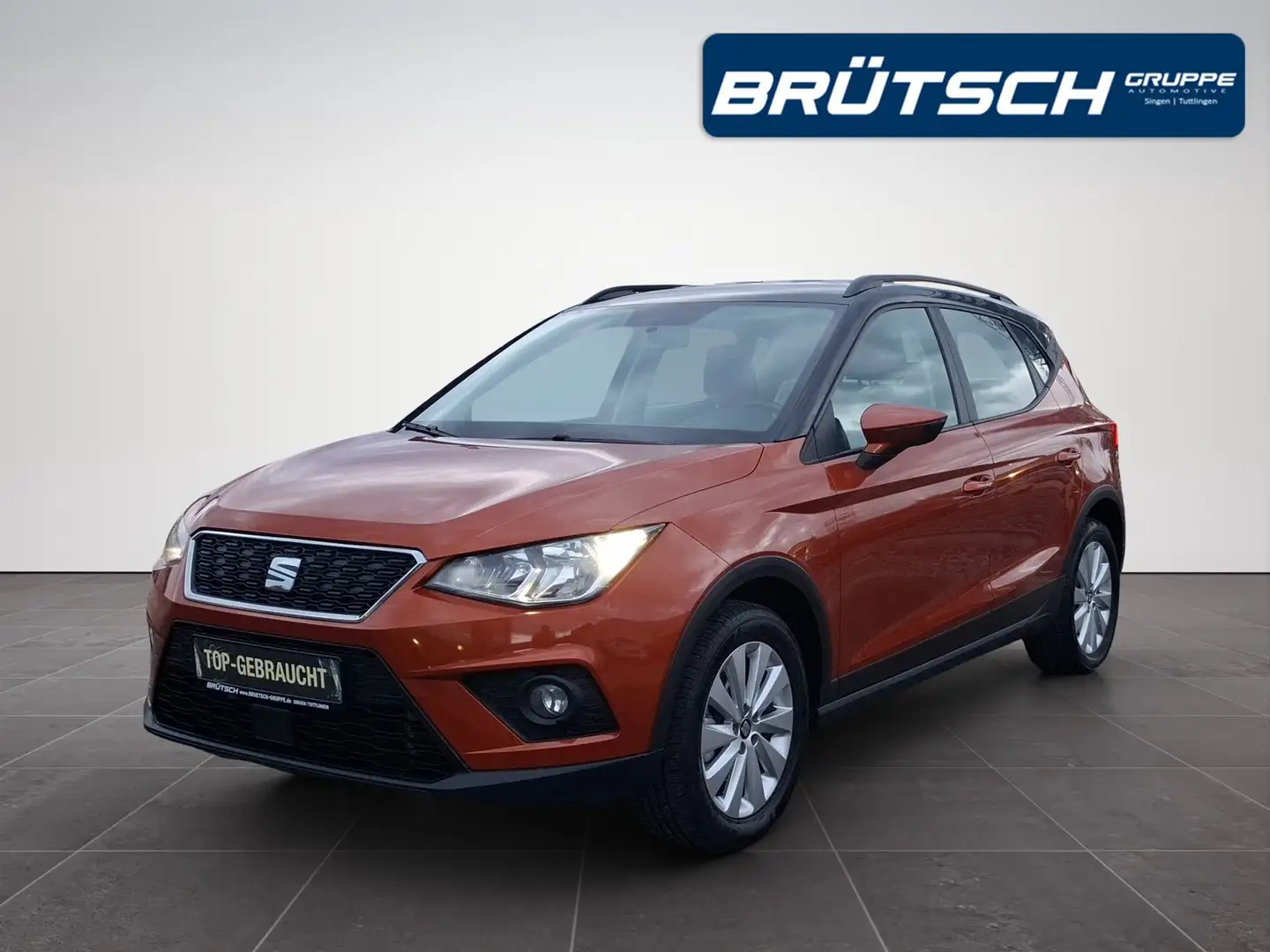 SEAT Arona 1.0 TSI Style KLIMA / NAVI / SMART-LINK / PDC / AL Orange - 1