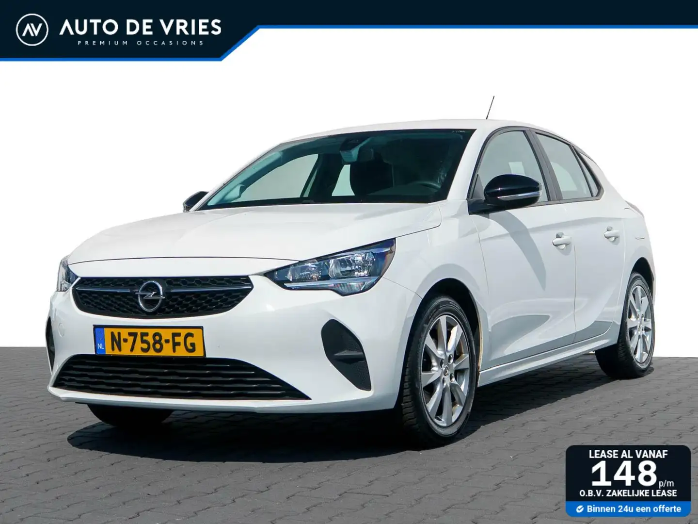 Opel Corsa 1.2 Edition | Airco | Carplay | Cruise control | L Weiß - 1