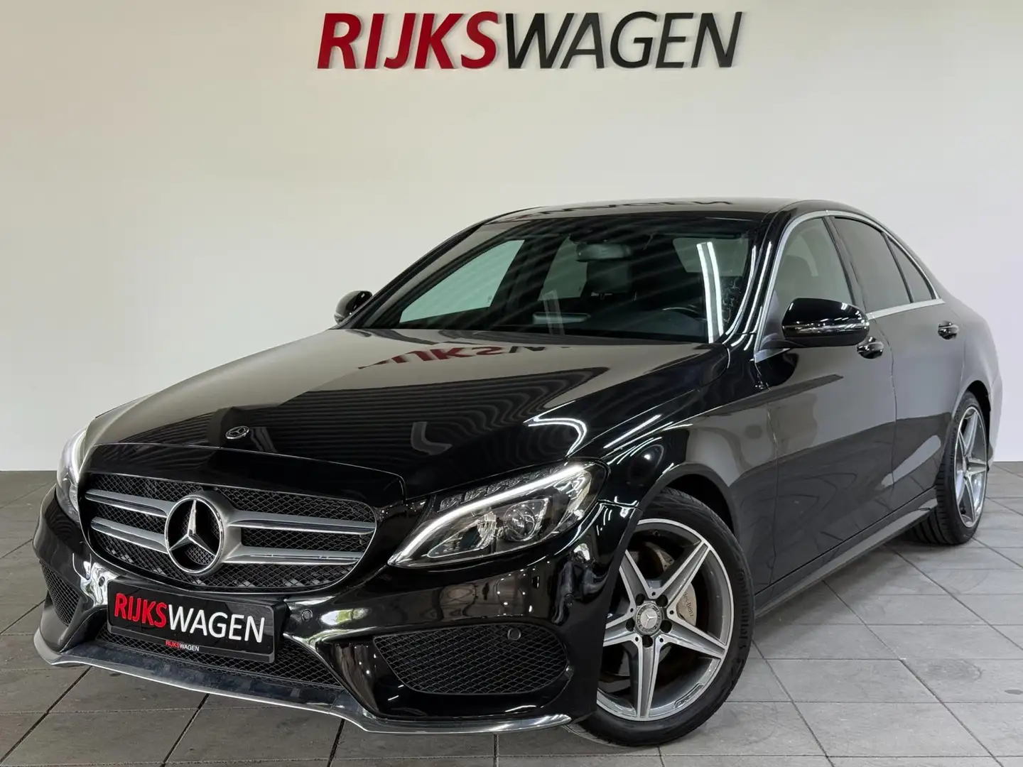Mercedes-Benz C 180 AMG-pakket/NAP/Trekhaak Schwarz - 1