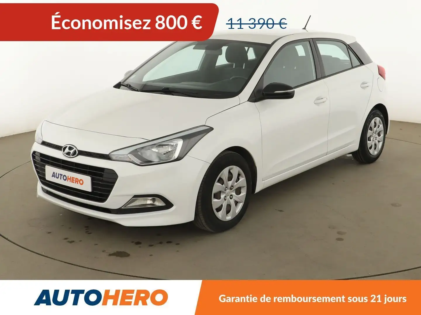 Hyundai i20 1.2 Initia Blanc - 1
