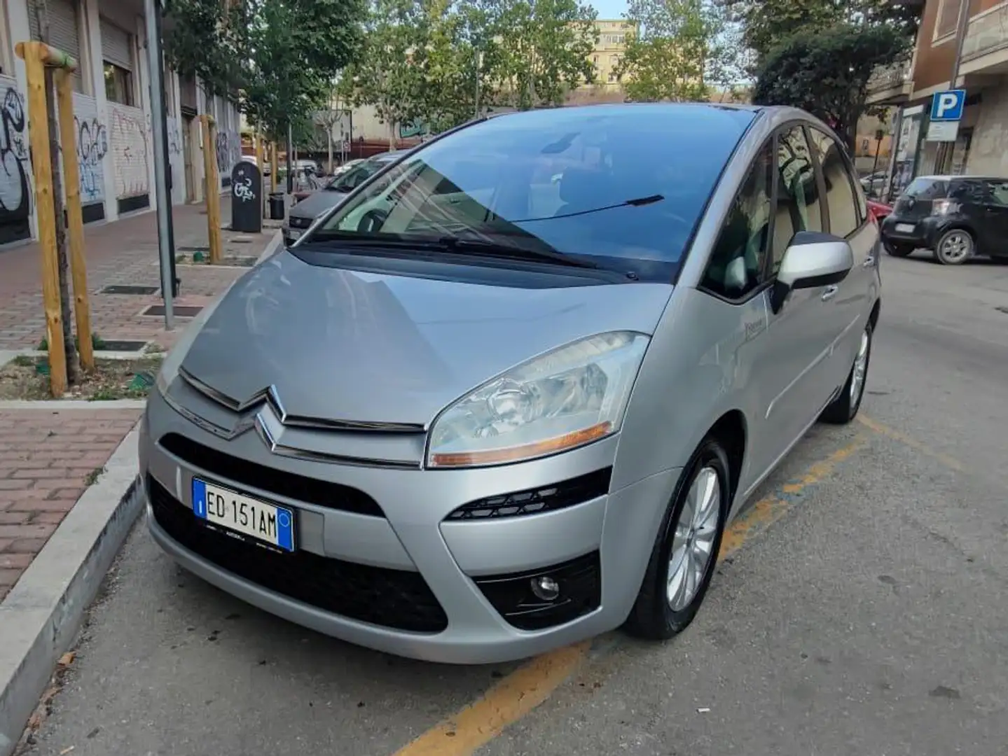 Citroen C4 C4 Picasso I 2006 Picasso 1.6 hdi Style 110cv fap Argento - 1