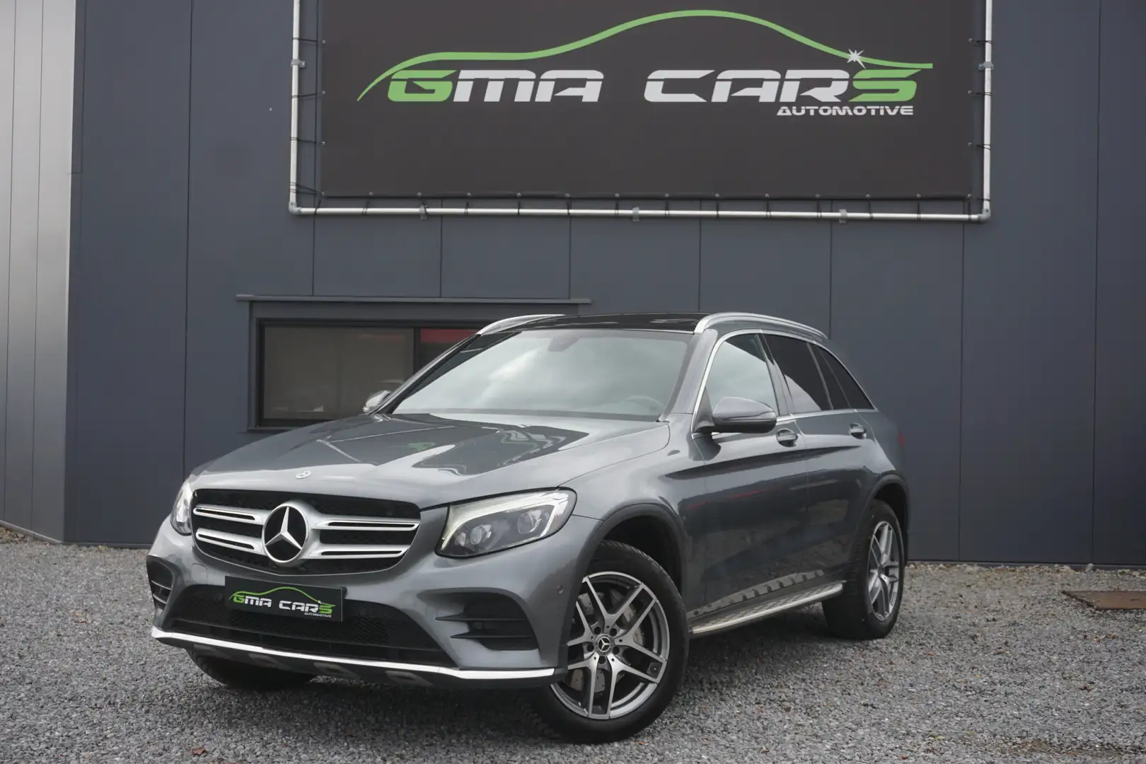 Mercedes-Benz GLC 220 d 4Matic 9G-TRONIC AMG Line-Nav-Cam-Pano-Garantie Gris - 1
