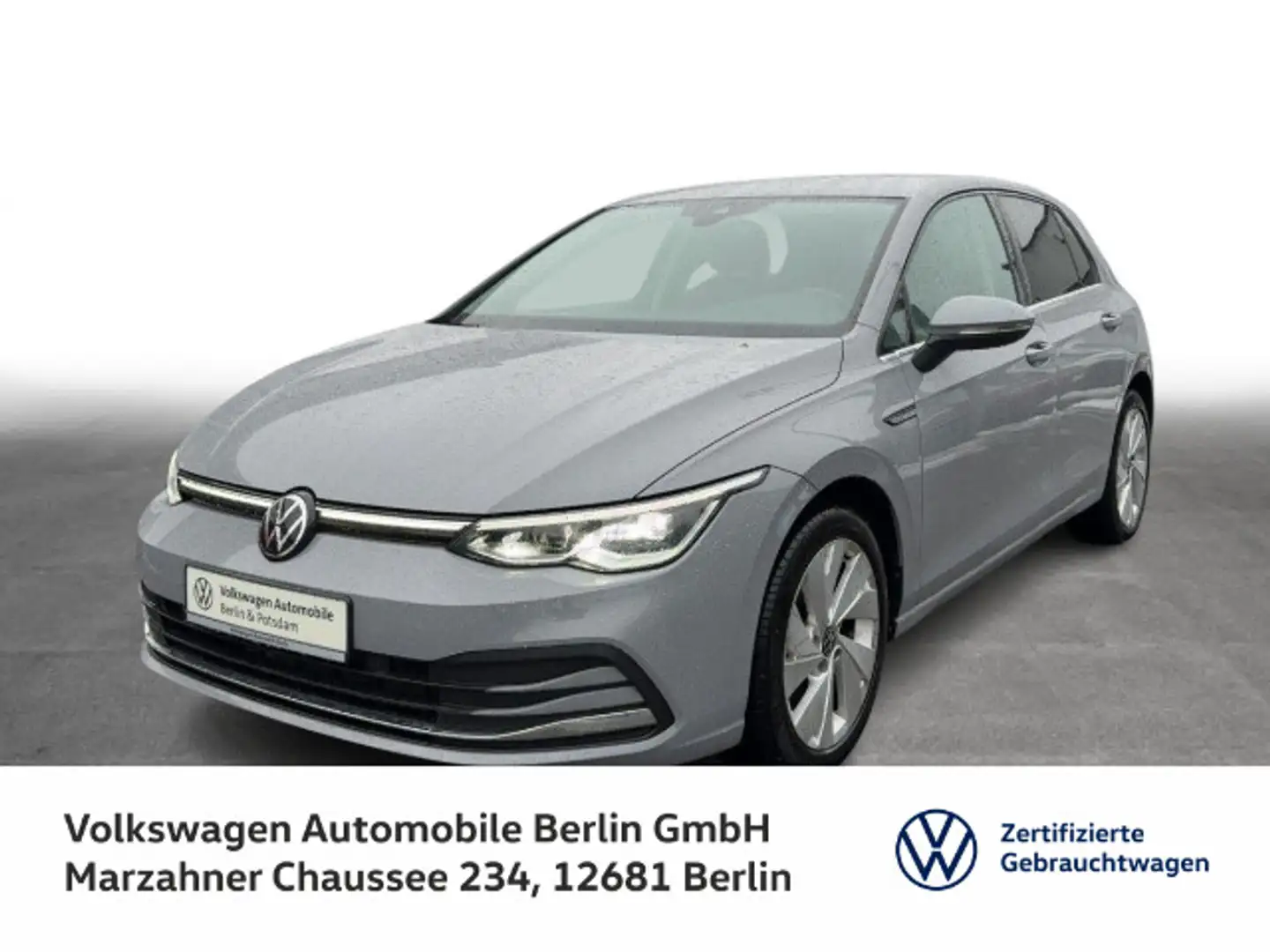 Volkswagen Golf VIII 1.5 eTSI DSG Style Navi LED SHZ ACC Grau - 1